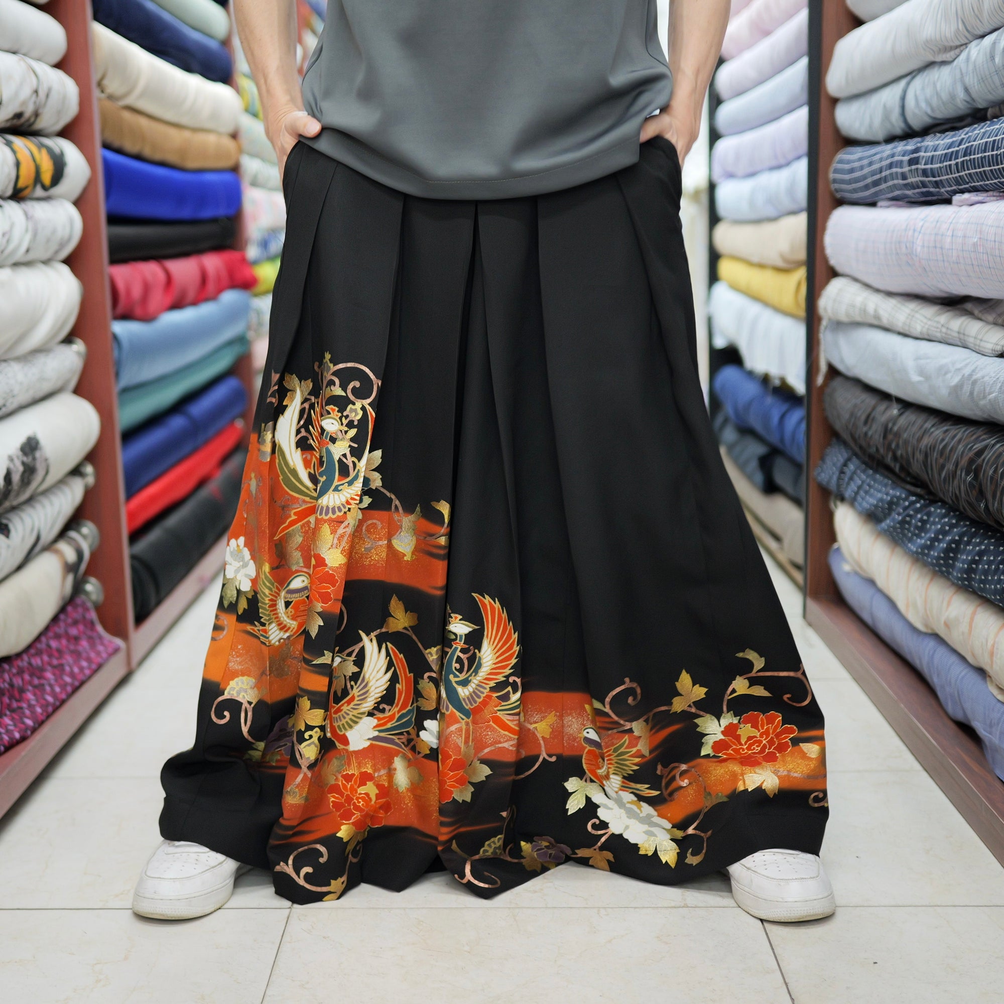 Hakama Pants (Pre-order, Intro Price): Super flowy design!
