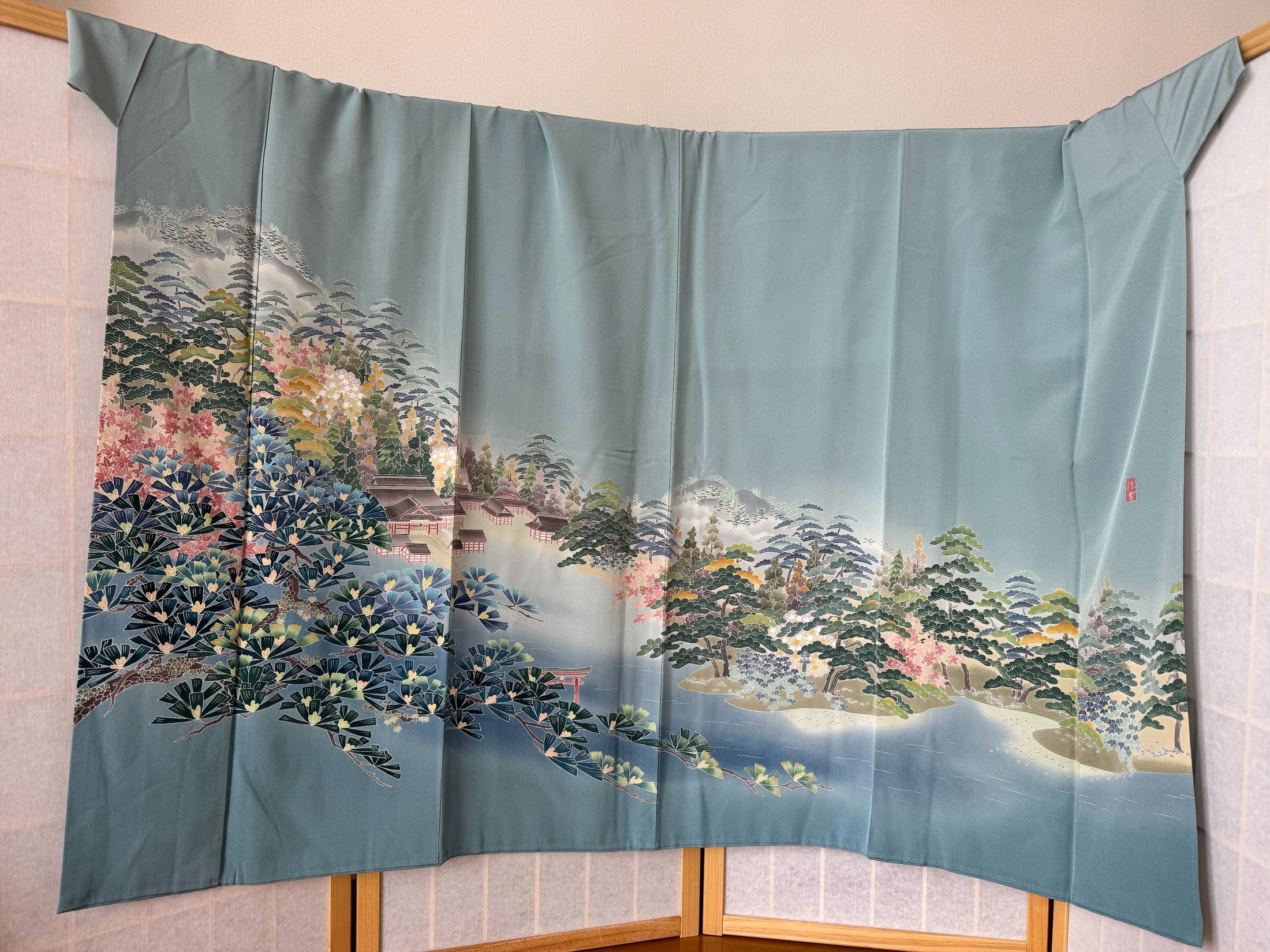 Sakura Fabric Collection Fabric: AP7-03 Sky Blue