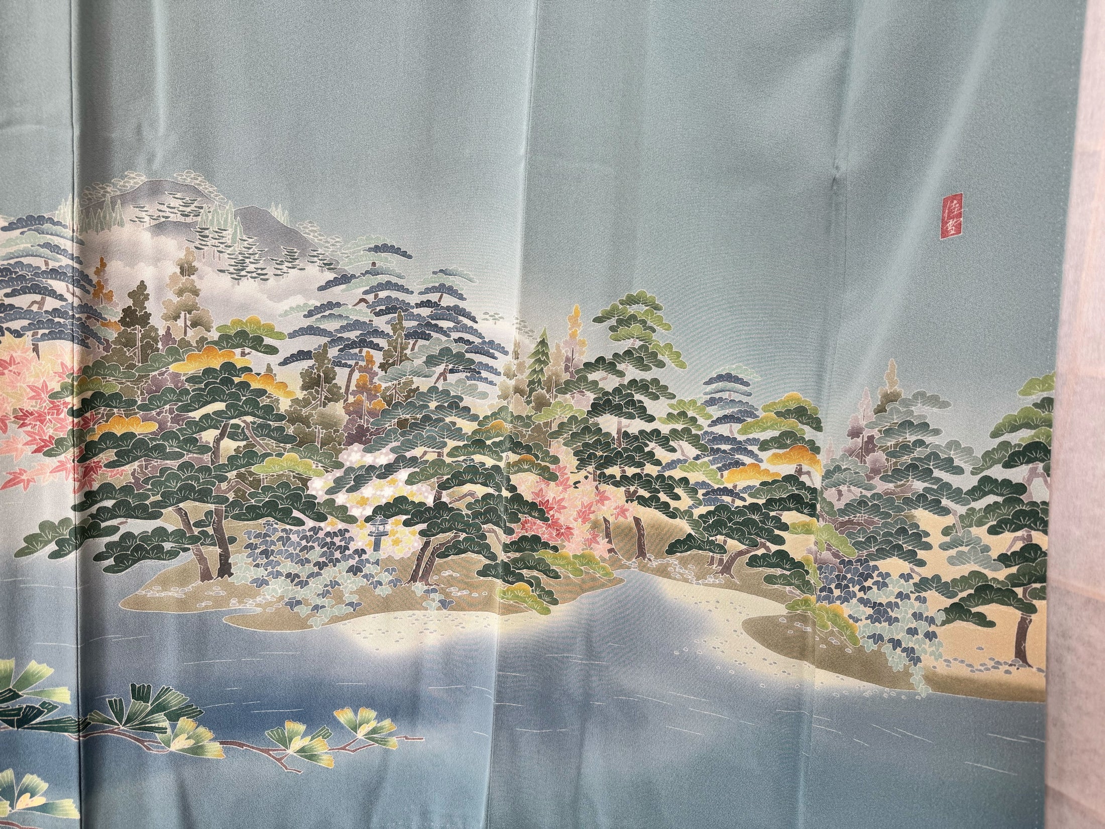 Sakura Fabric Collection Fabric: AP7-03 Sky Blue