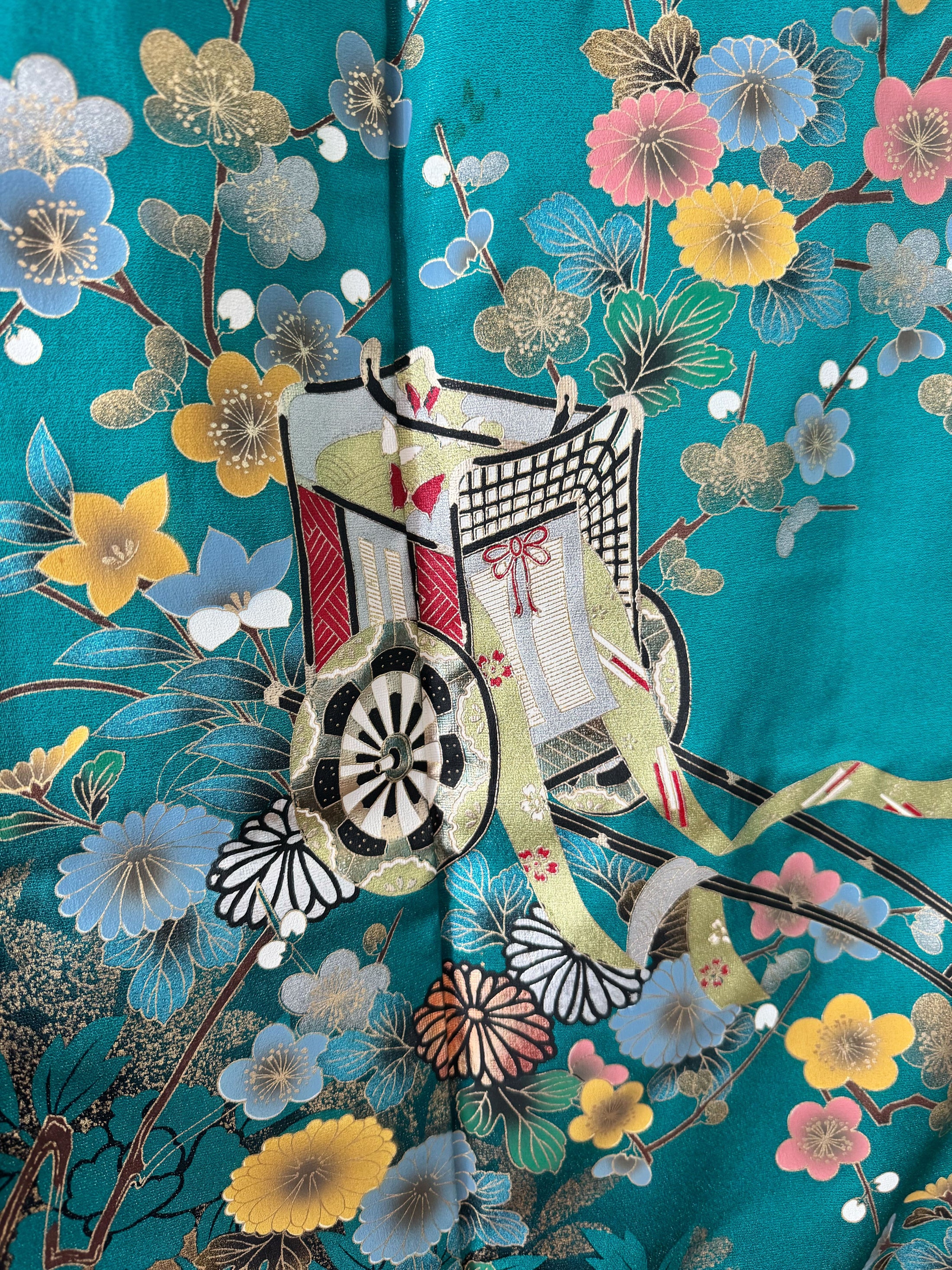 Sakura Collection Fabric: AP4-08 Shiny Green