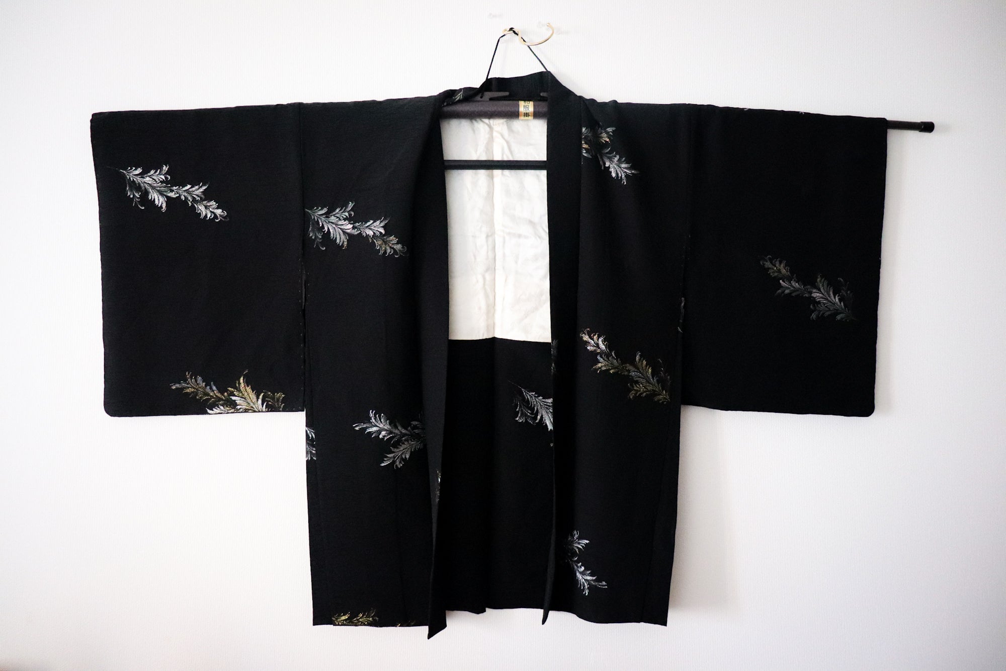 Kimono Cover Up: Silver Leaf