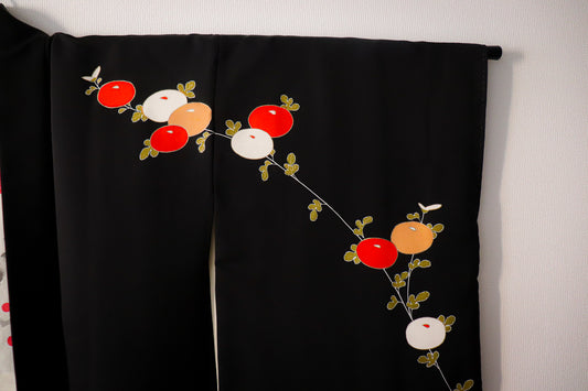 Kimono Cover Up - Flowers and Cherries