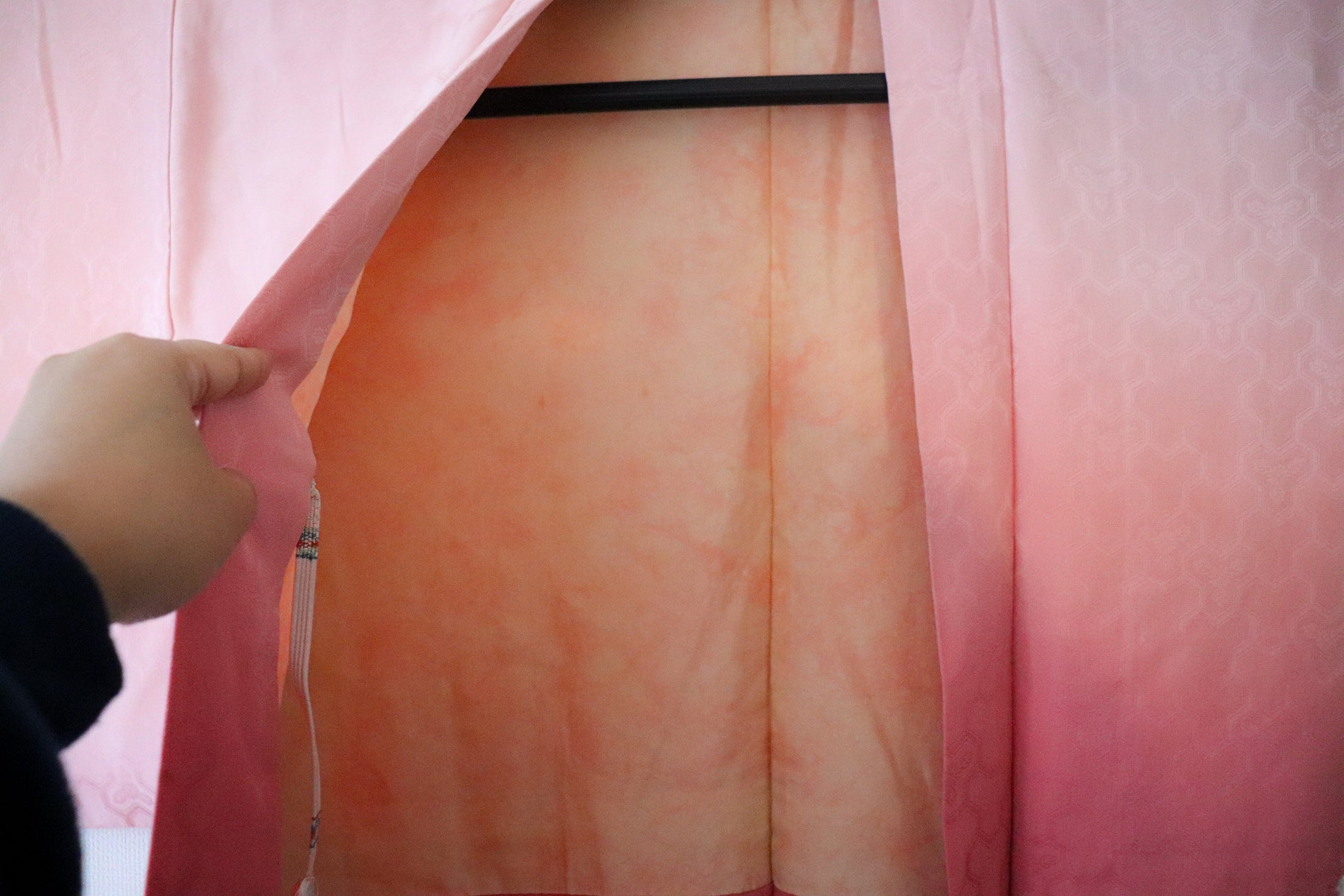 Kimono Cover - Up : Pink Gradient