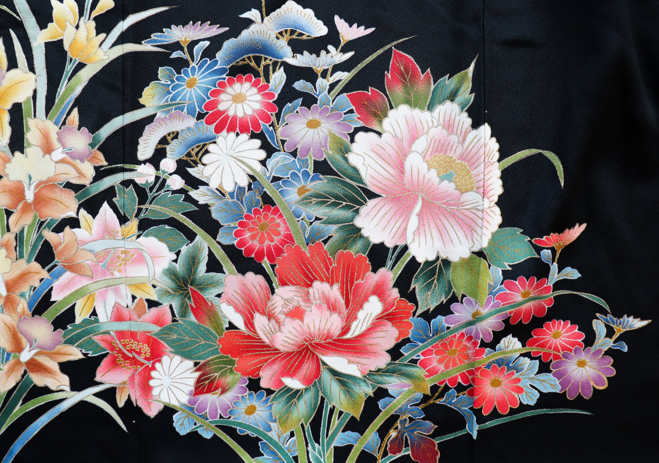 Omakase Fabric: Bird in Flower Paradise