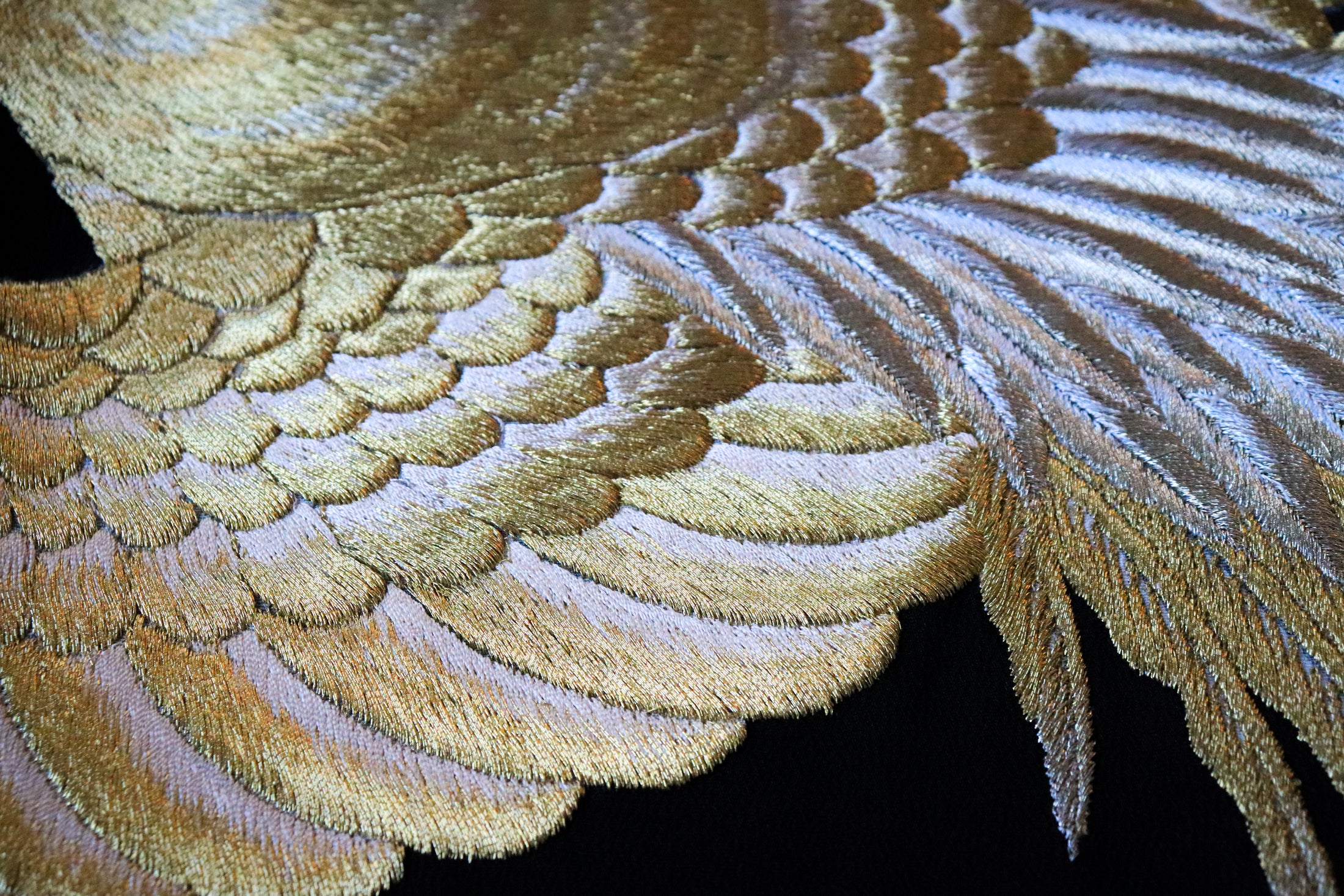 Premium (Wooden Dragon) Fabric: Golden Phoenix