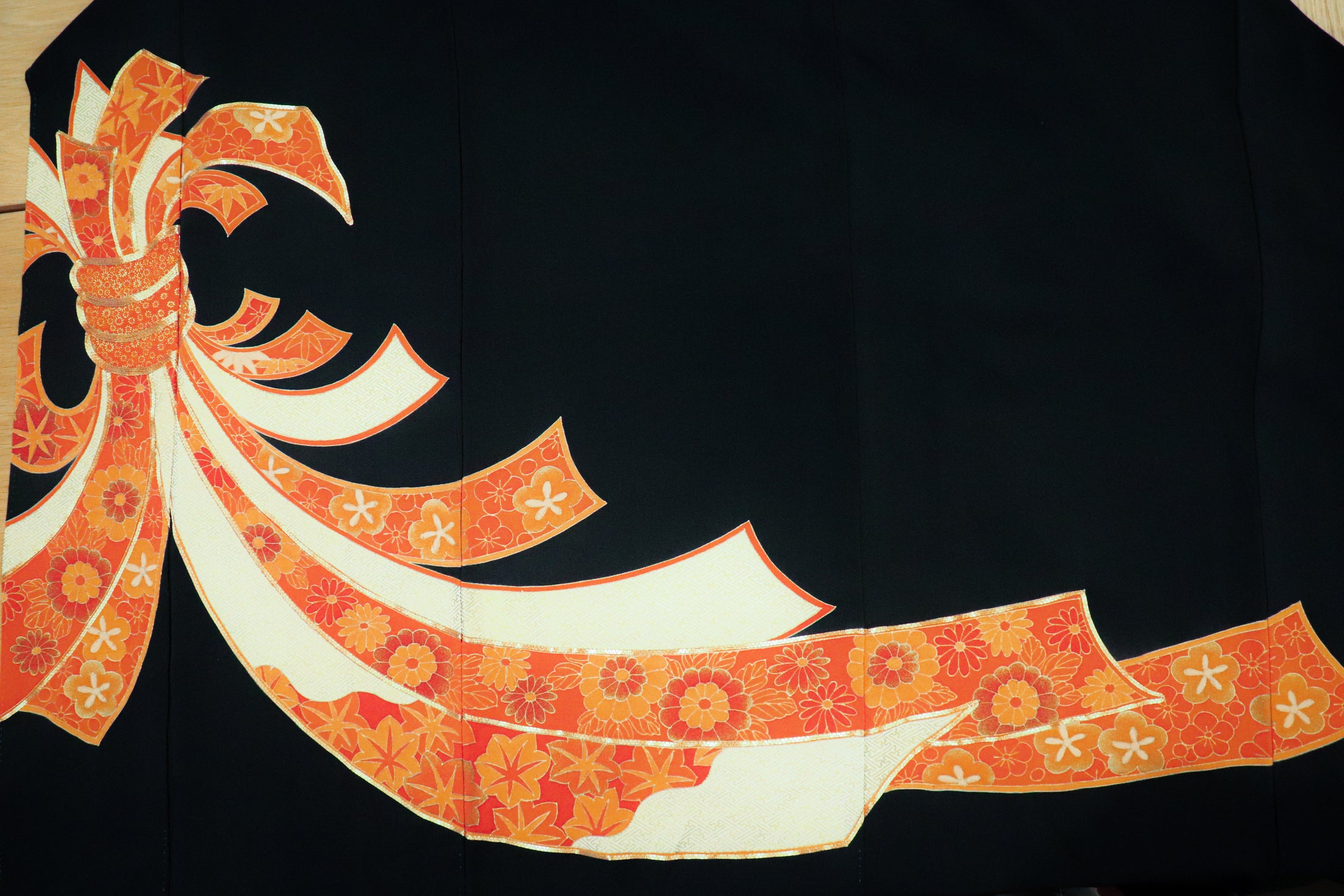 Premium (Wooden Dragon) Fabric: Orange Bundle