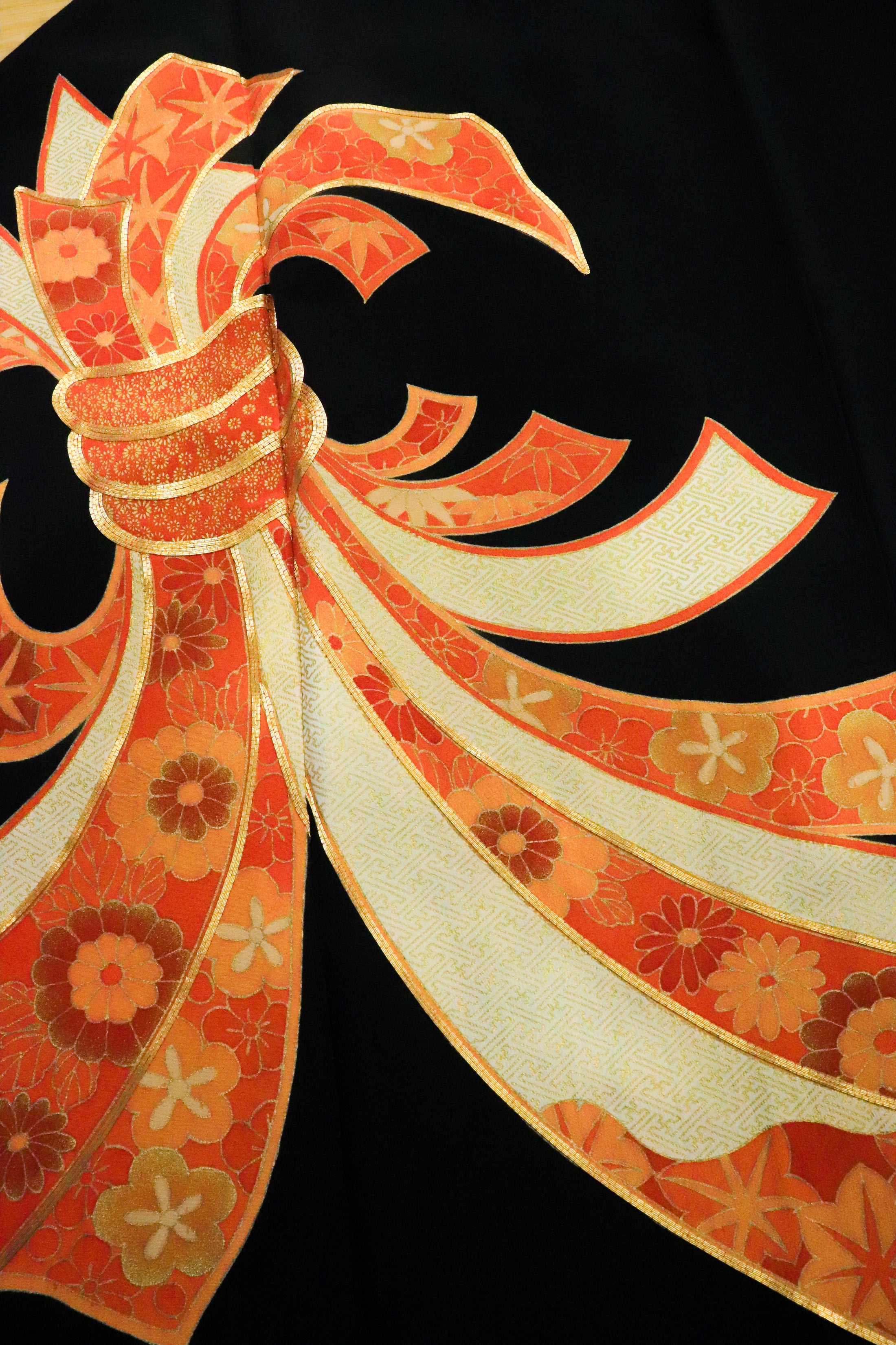 Premium (Wooden Dragon) Fabric: Orange Bundle