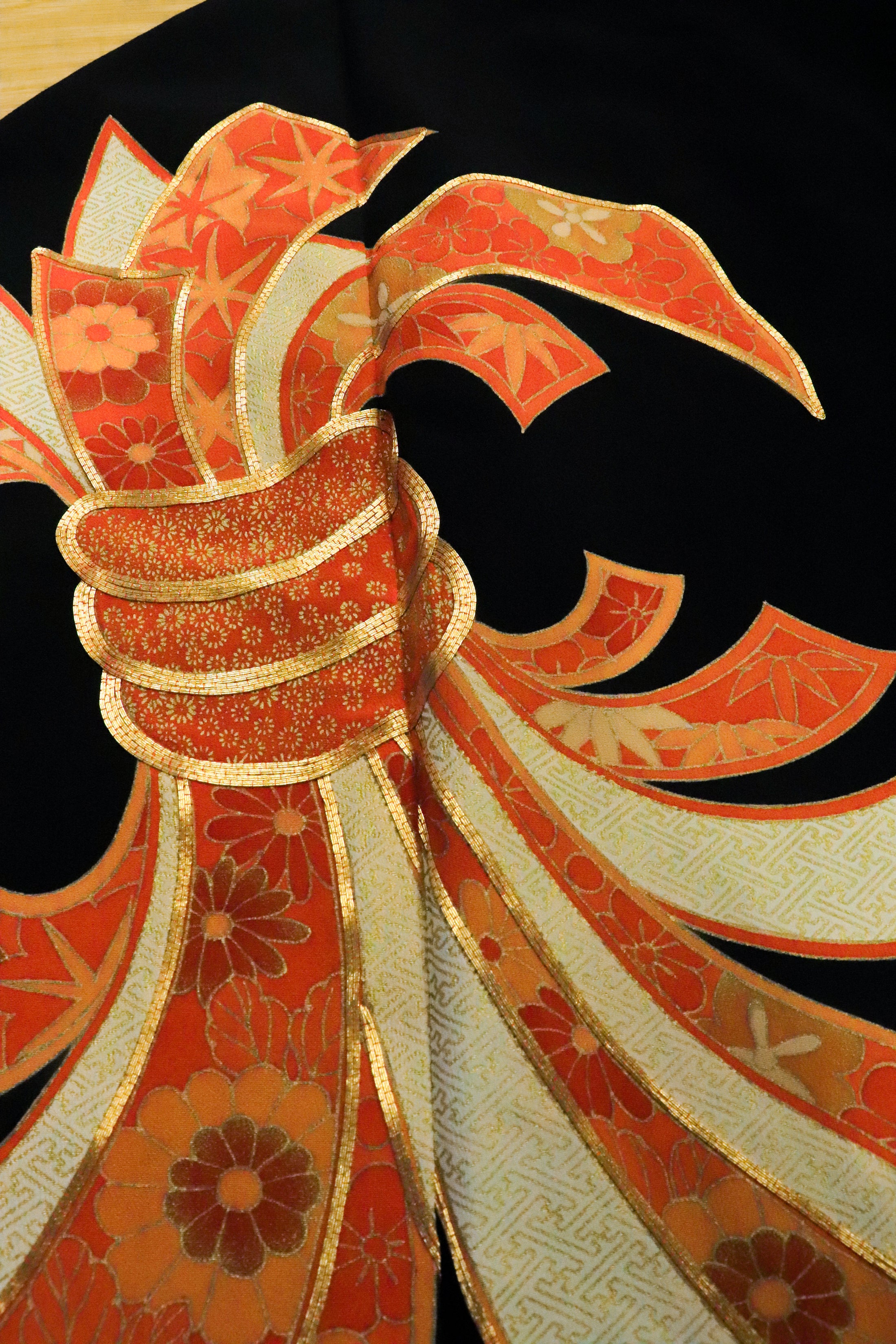 Premium (Wooden Dragon) Fabric: Orange Bundle