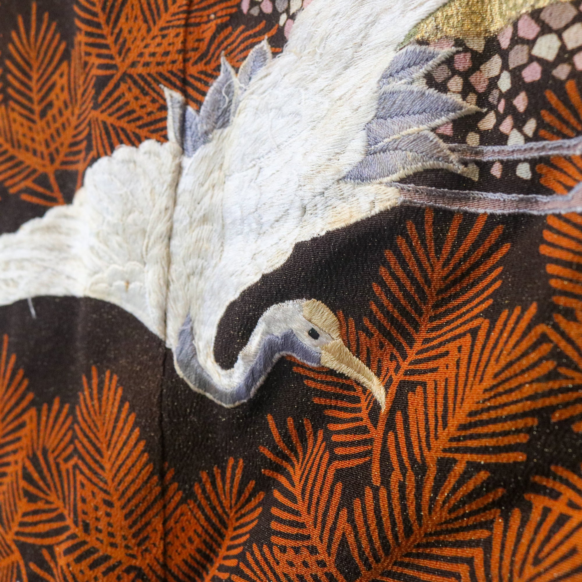 NALB - No Art Left Behind Fabric |  1229PREM-09 Black and birds