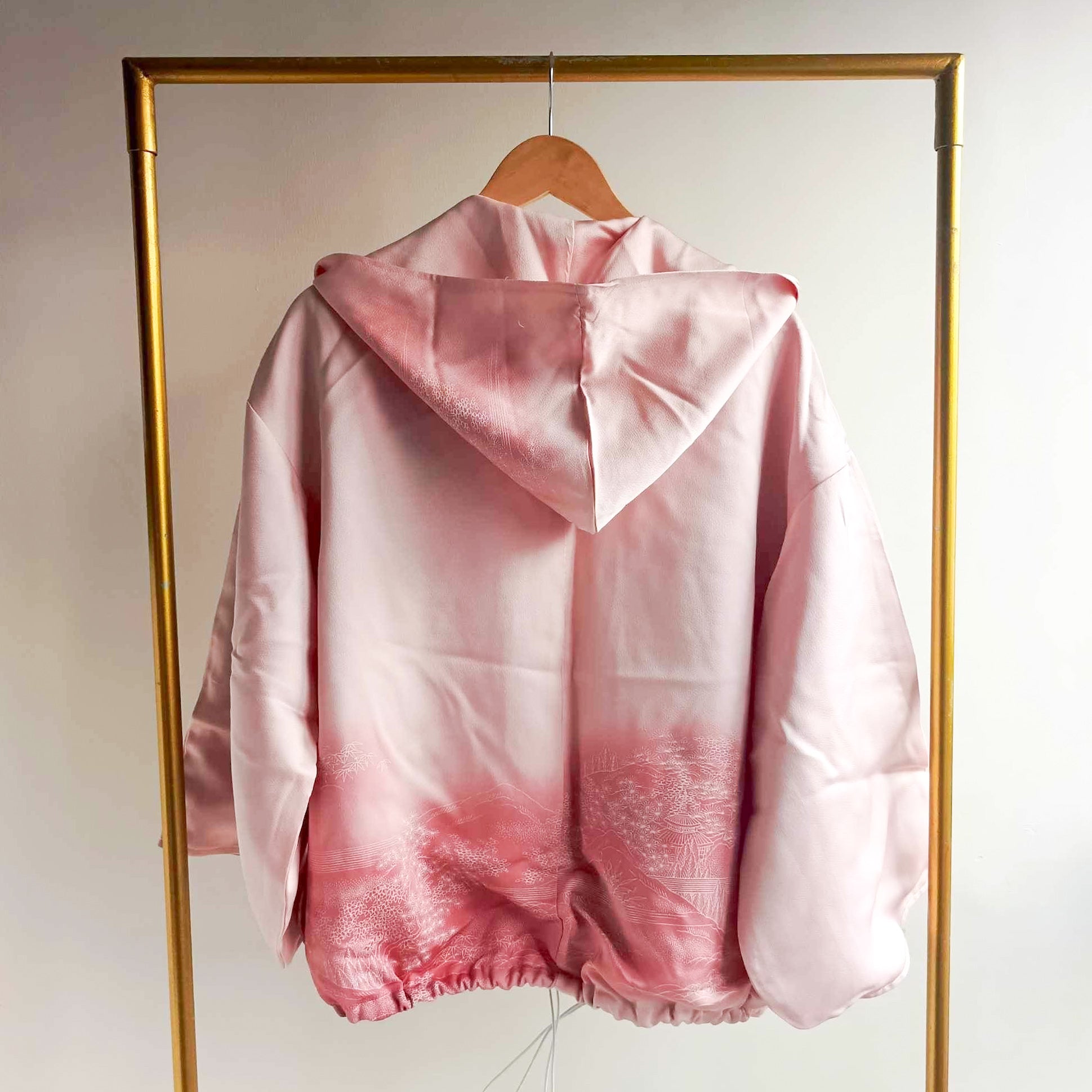 On Hand Hoodie: Pink Gradation (H046-P)