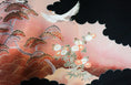 Load image into Gallery viewer, Premium Kimono (Premium 073): Crane in Pink Paradise
