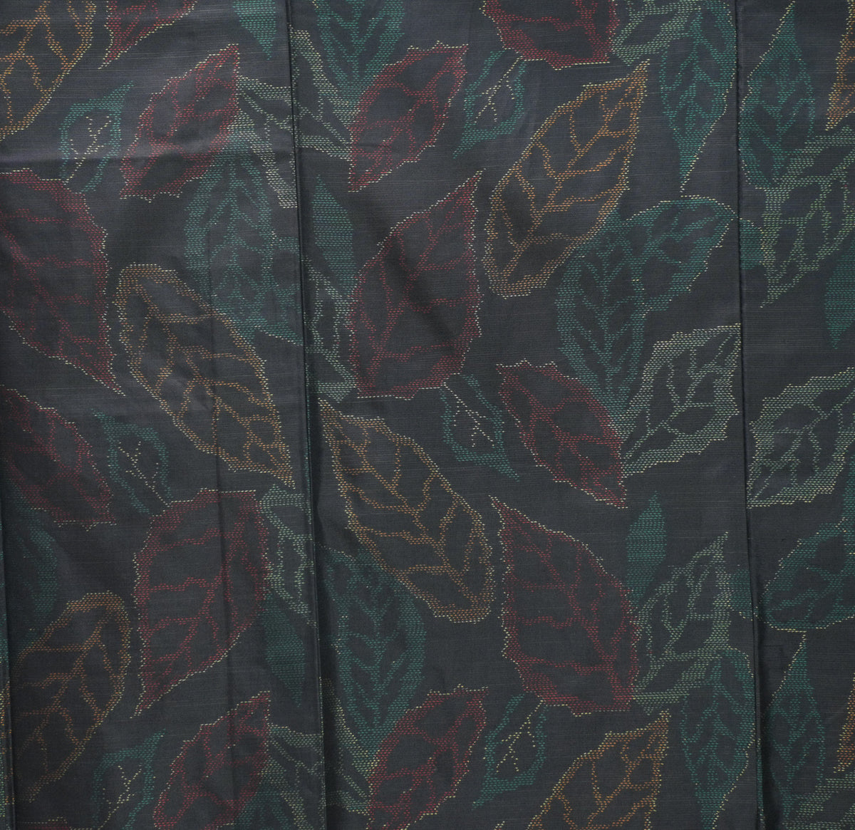Premium Oshima Fabric: OSHIMA 0610_30 | Dark Autumn Leaves