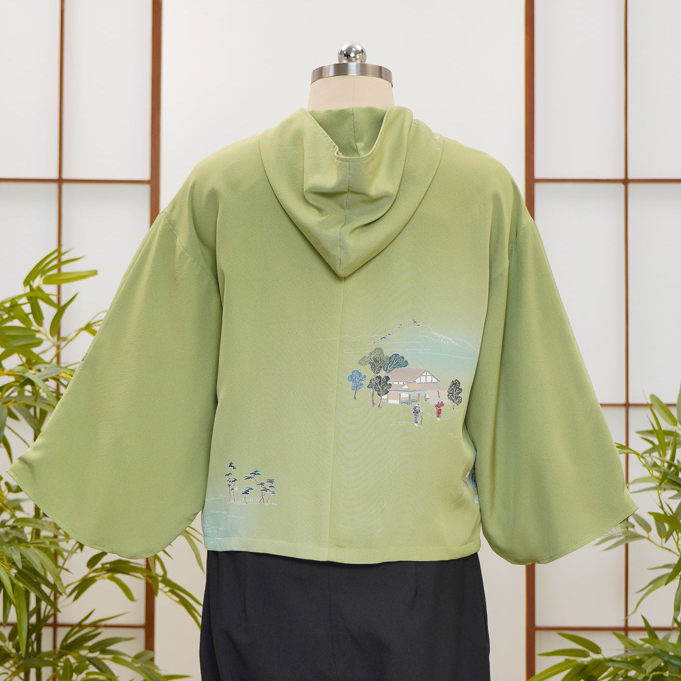 WC 32 campaign: Green Hoodie With Zipper | HWZ7951Y