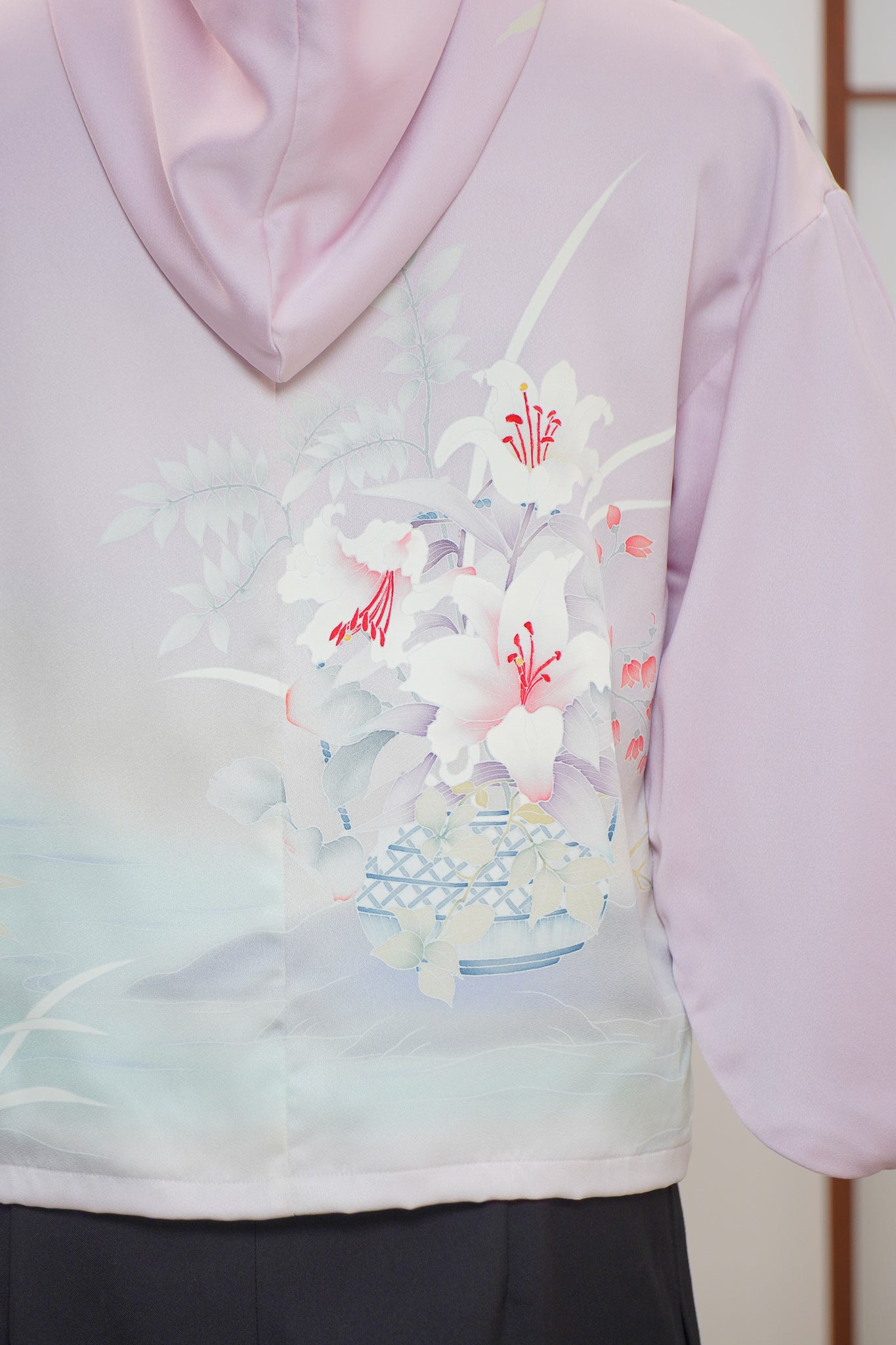WC32 campaign: Lavender Hoodie With Zipper | HWZ7950Y