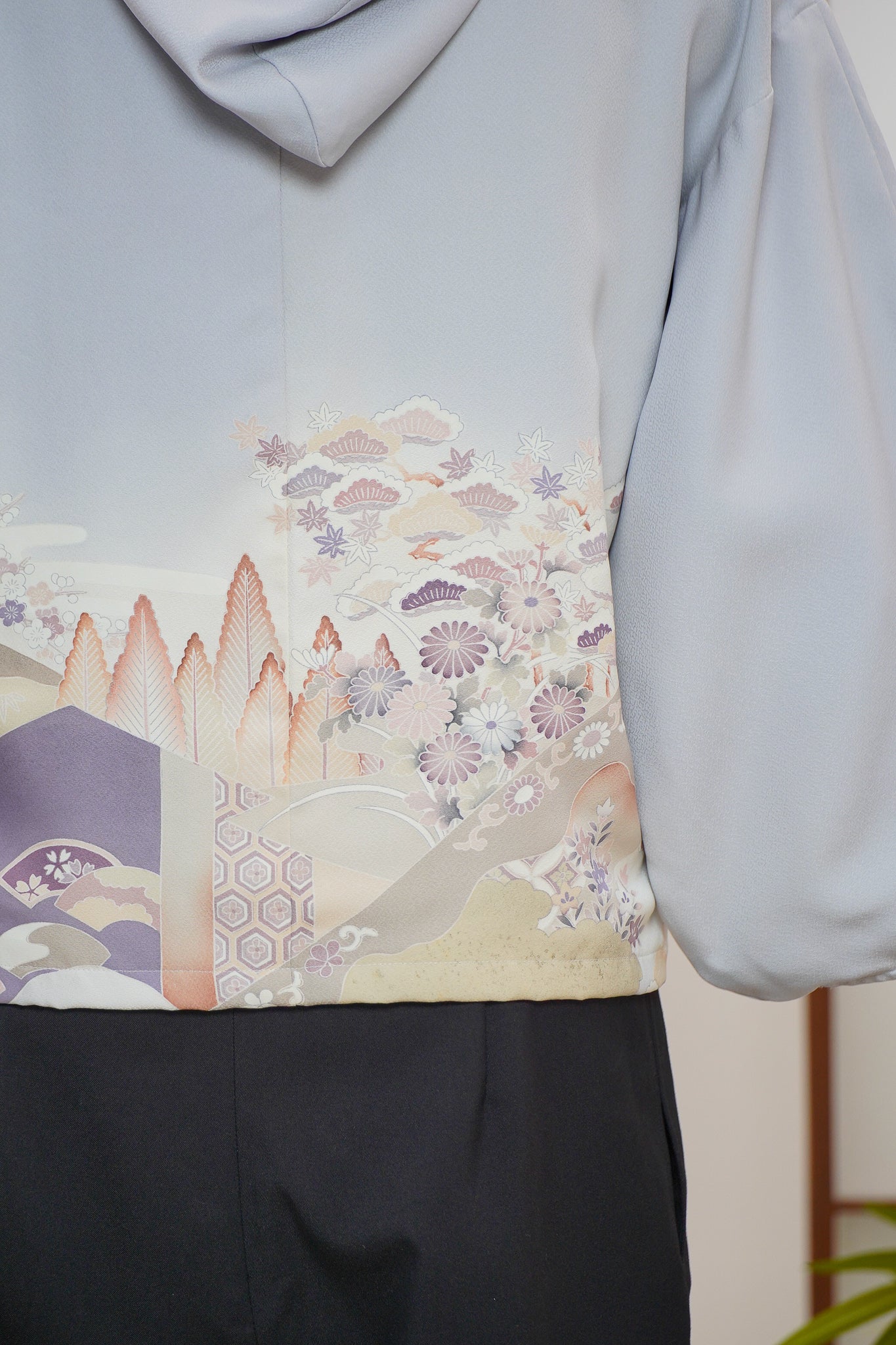 WC 32 campaign: Lavender Hoodie With Zipper | HWZ7947Y