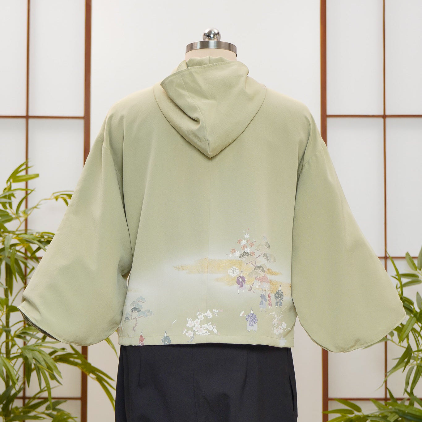 WC 32 campaign: Green Hoodie With Zipper | HWZ8010Y