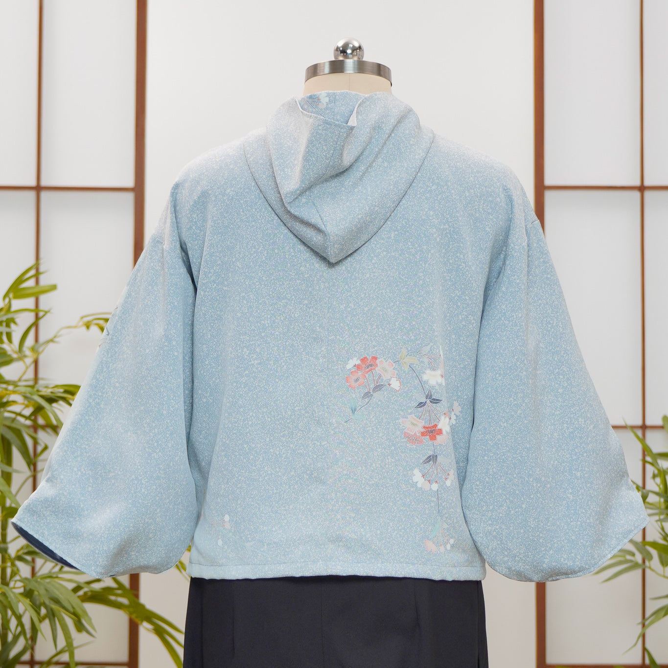 WC 32 campaign: Blue Hoodie With Zipper | HWZ8013Y