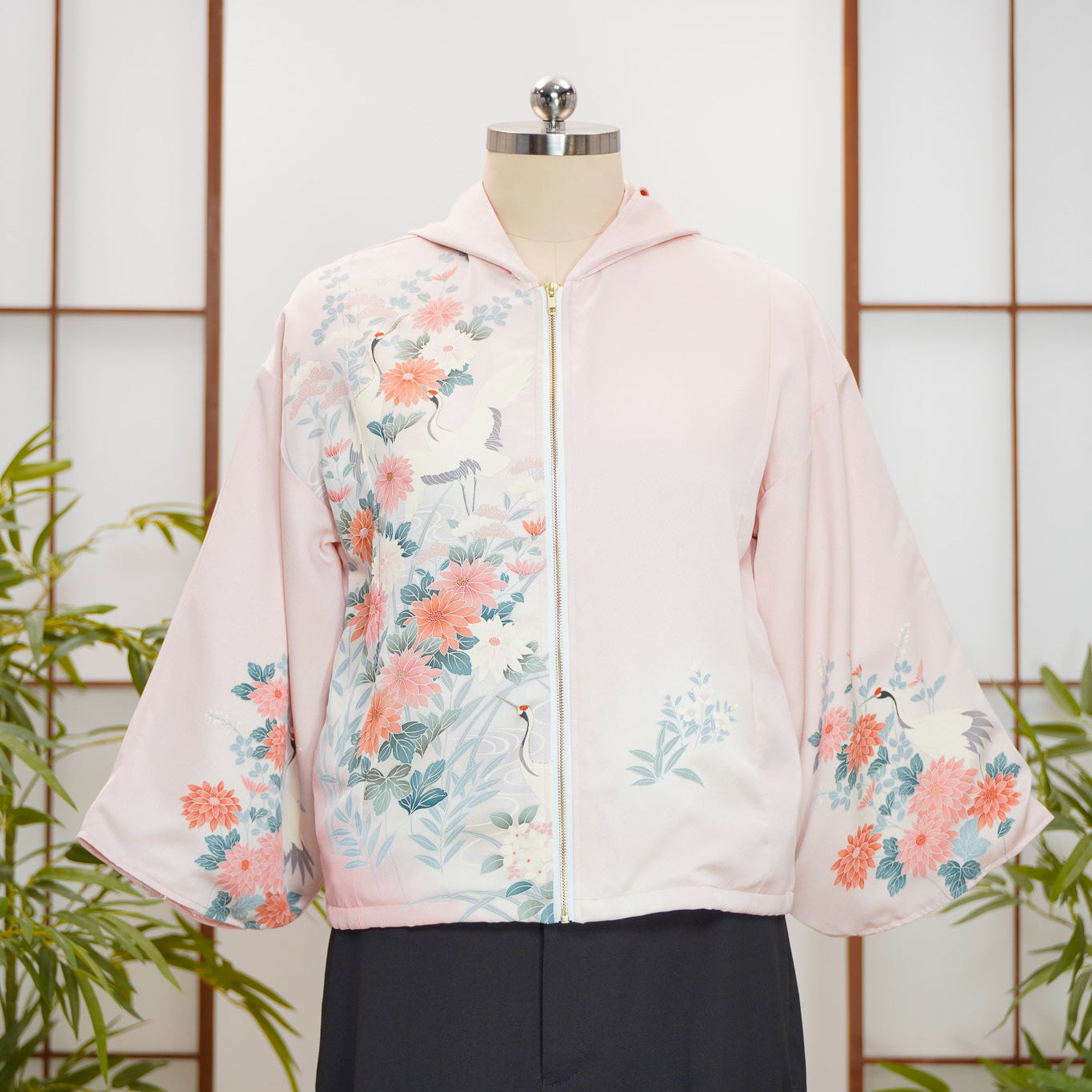 WC 32 campaign: Pink Hoodie With Zipper | HWZ7958Y