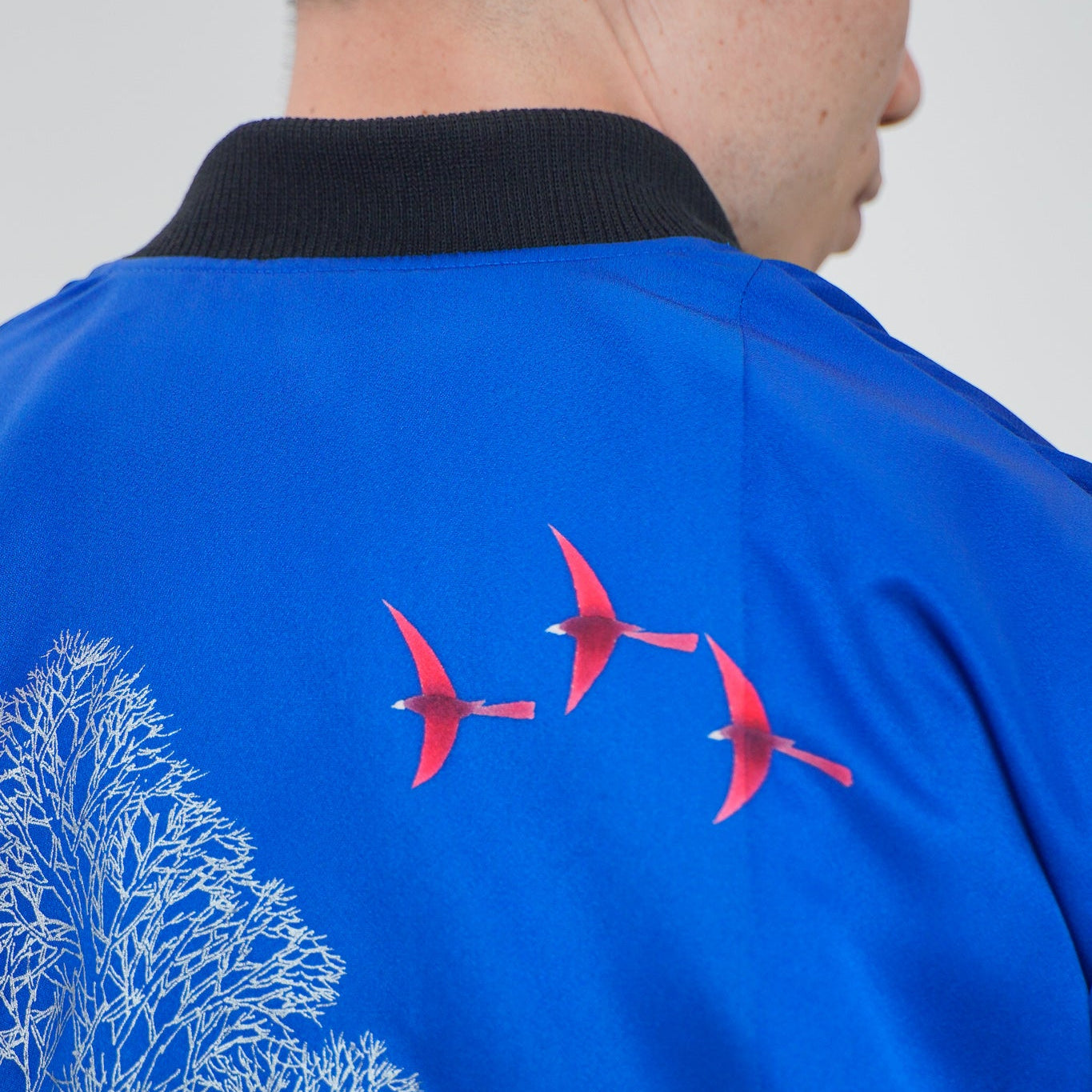 Premium On-hand: Blue Men's Bomber Jacket | L | BJ8015