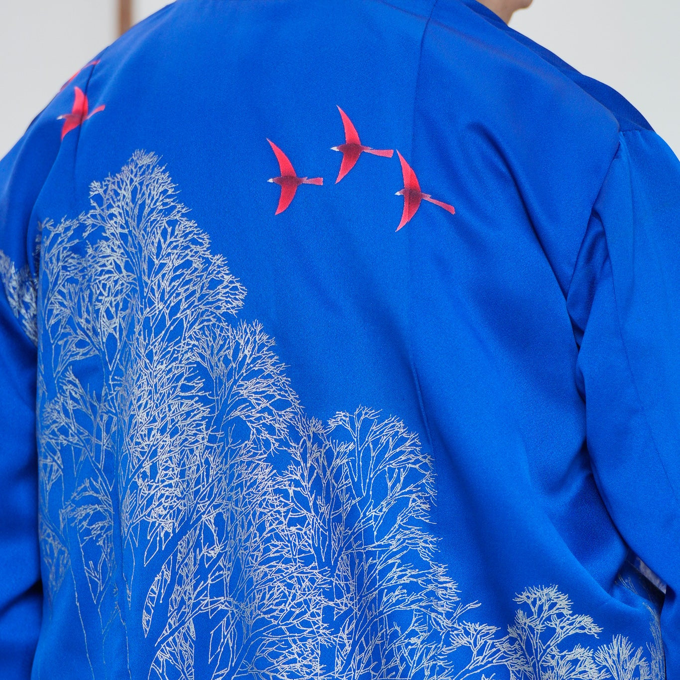 Premium On-hand: Blue Men's Bomber Jacket | L | BJ8015