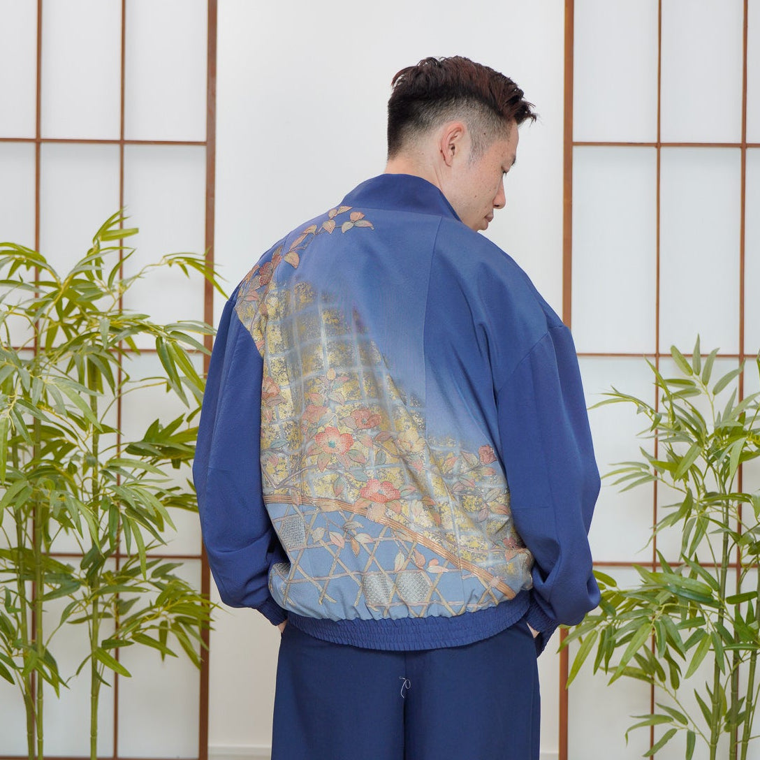 Premium On-hand: Blue Chinese Knot Jacket | CKJ8003 | XL (Men)