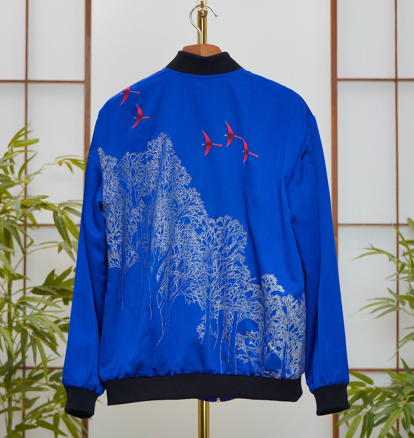 Premium On-hand: Blue Men's Bomber Jacket | L | BJ8015