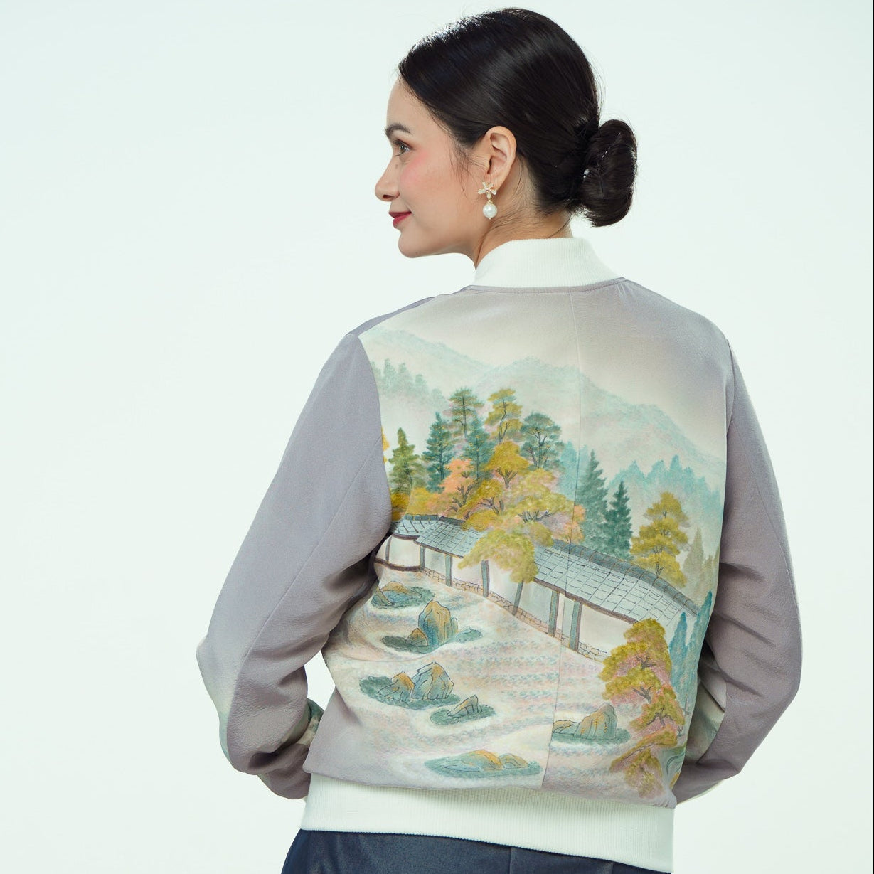 Premium On-hand: Lavender Bomber Jacket | BJ7351M | LA (Yuzen!)