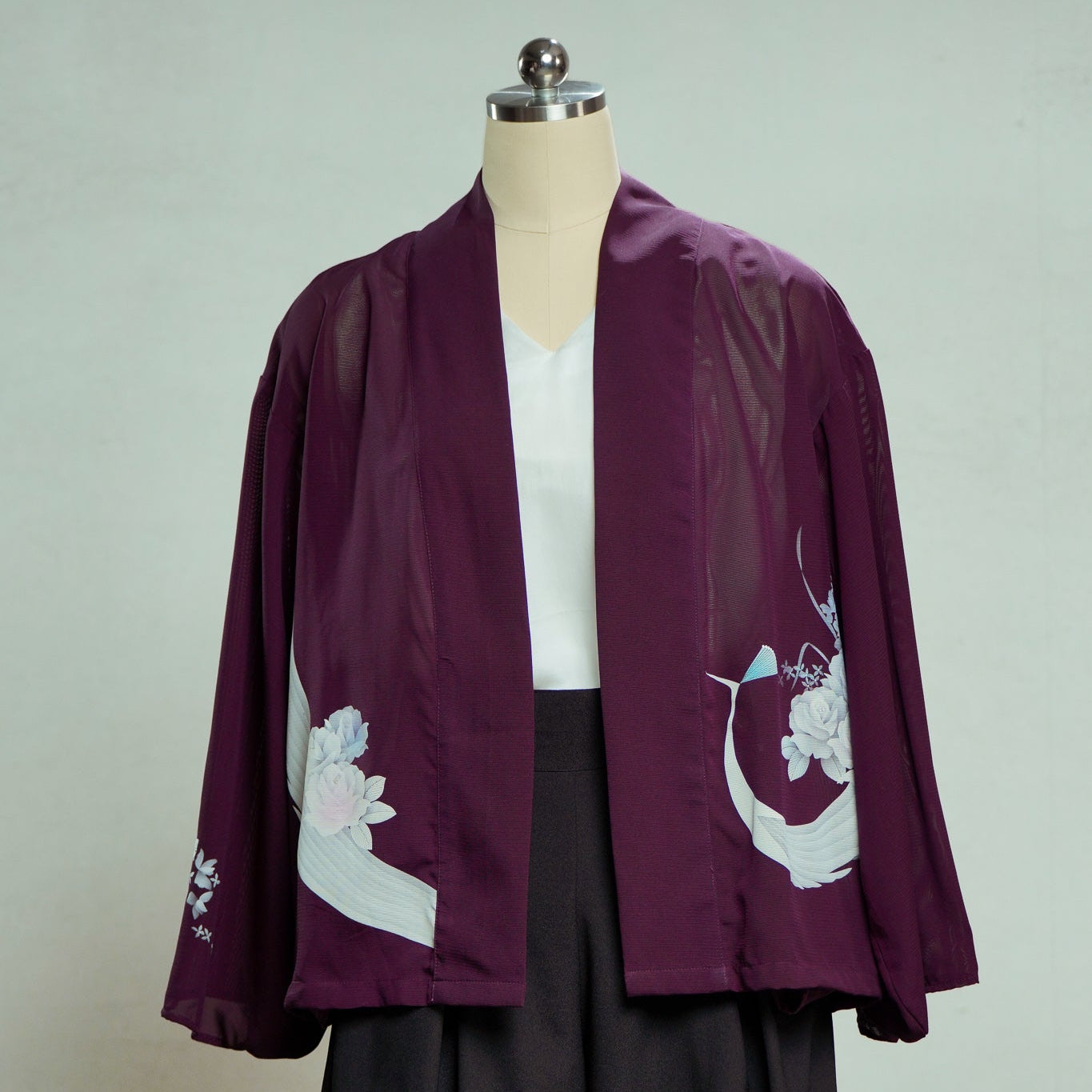 Premium On-hand item: Magenta See through Blazer | 2T | B7766 | Magenta