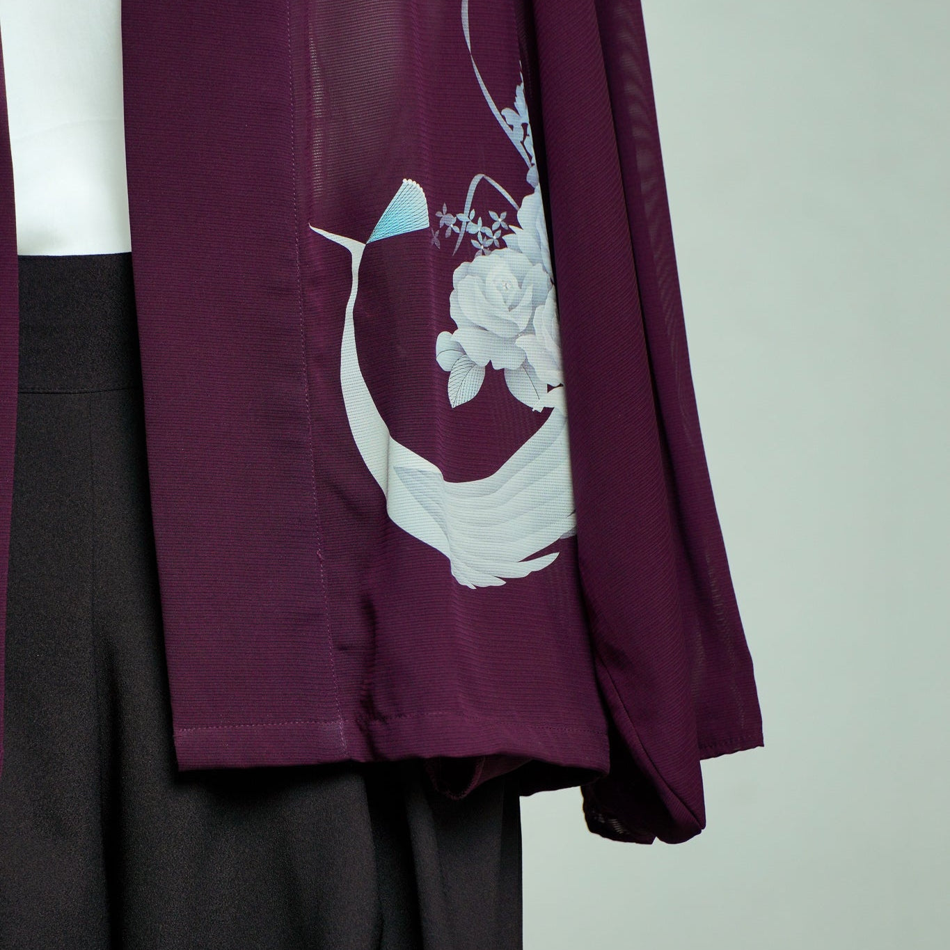Premium On-hand item: Magenta See through Blazer | 2T | B7766 | Magenta