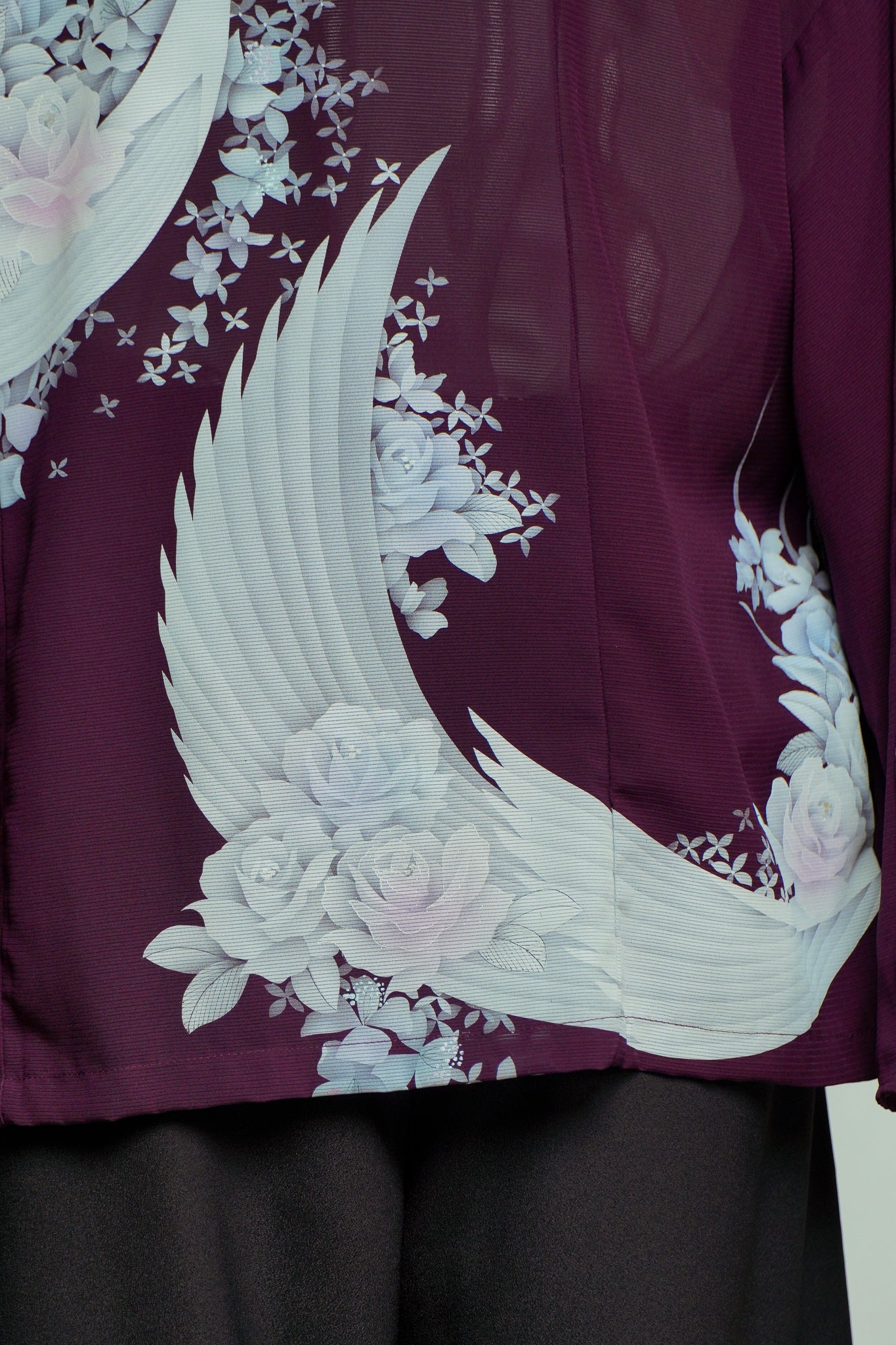 Premium On-hand item: Magenta See through Blazer | 2T | B7766 | Magenta