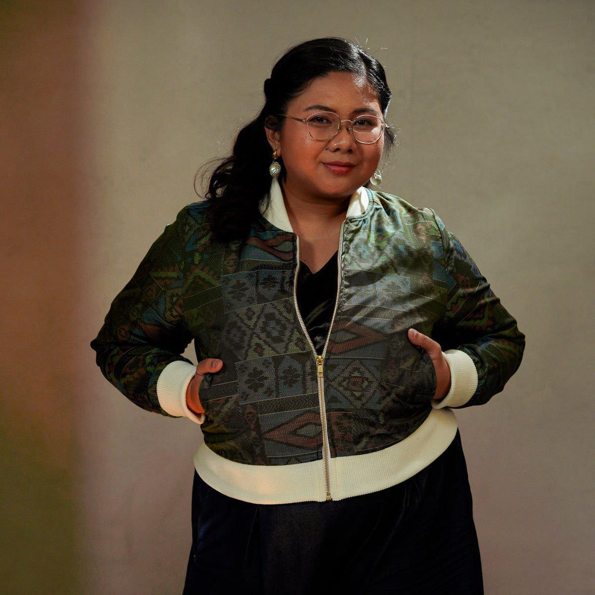 Premium On-hand: Green Oshima Bomber Jacket | BJ8052 | XLB
