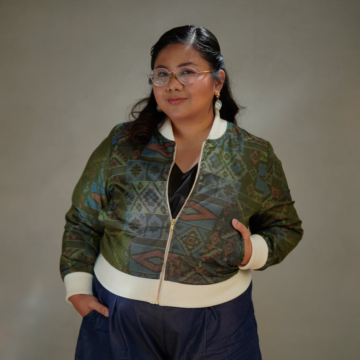 Premium On-hand: Green Oshima Bomber Jacket | BJ8052 | XLB