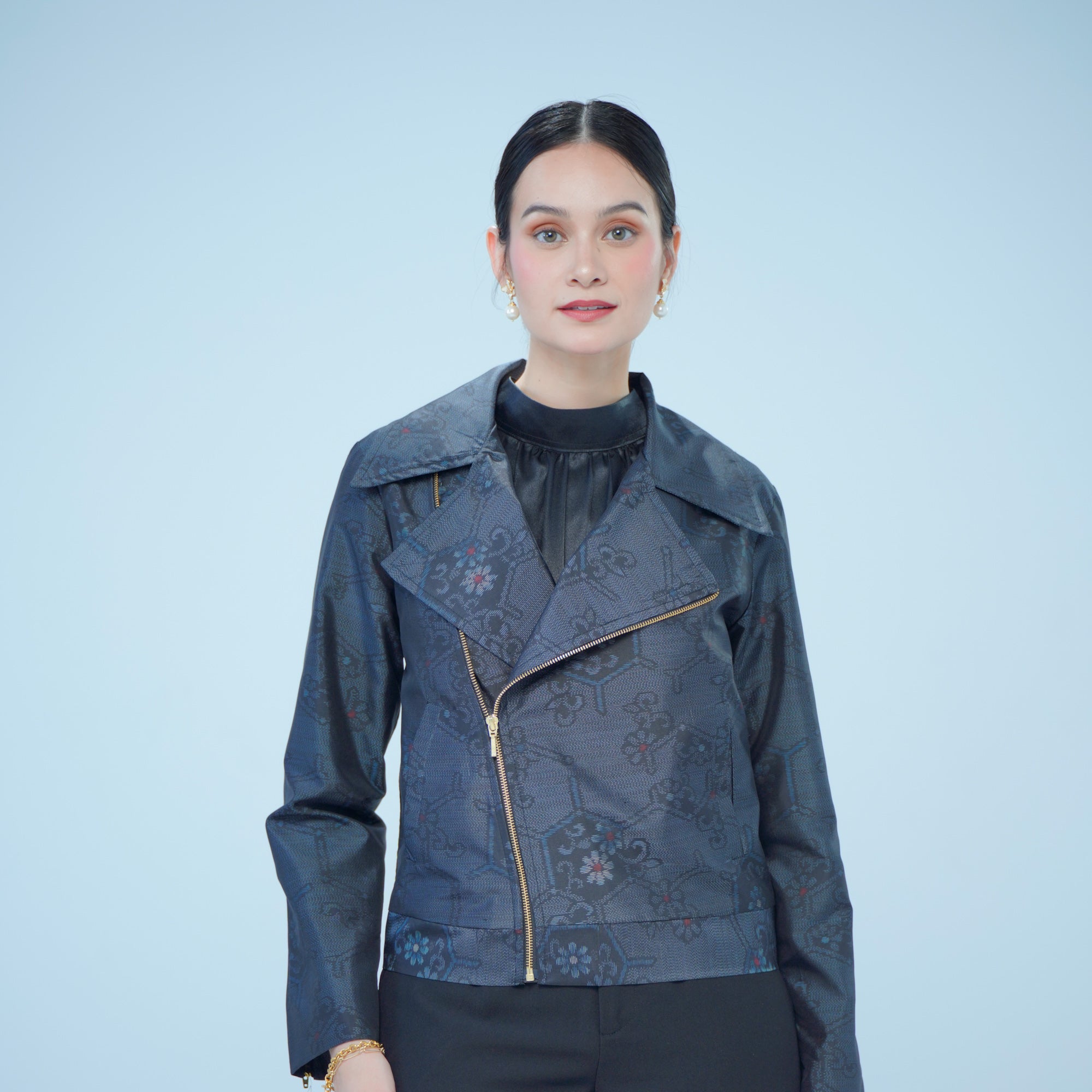 On-hand: Oshima Biker Jacket | Navy