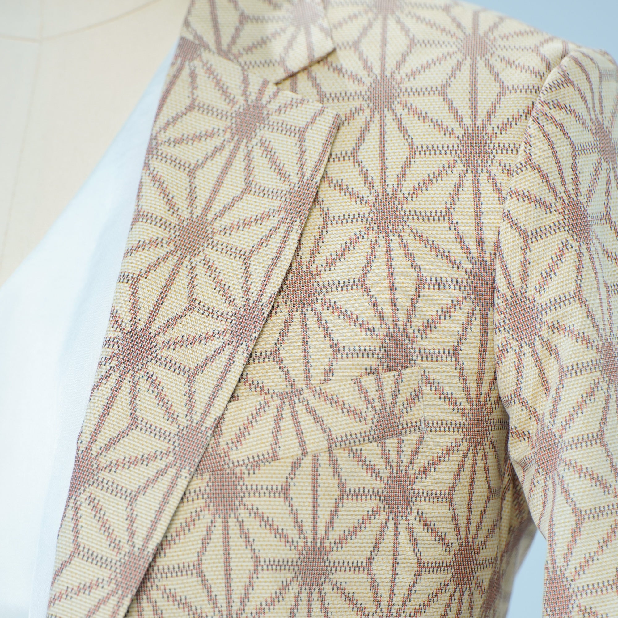 On-hand: Beige Oshima Men's suit | Large