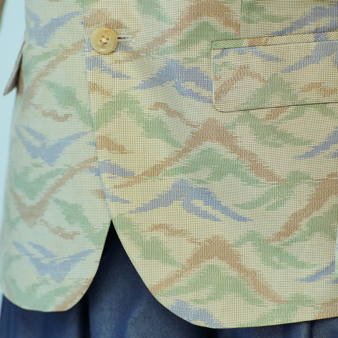 On-hand: Beige Oshima Men's suit | Large