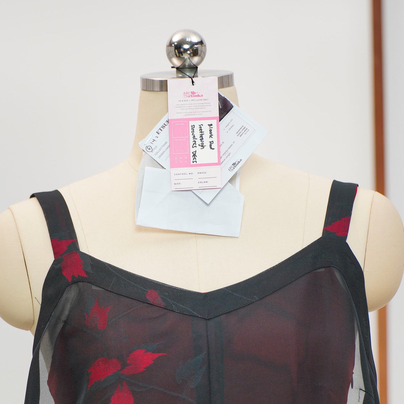 On-hand item: Black See-through Summer Dress
