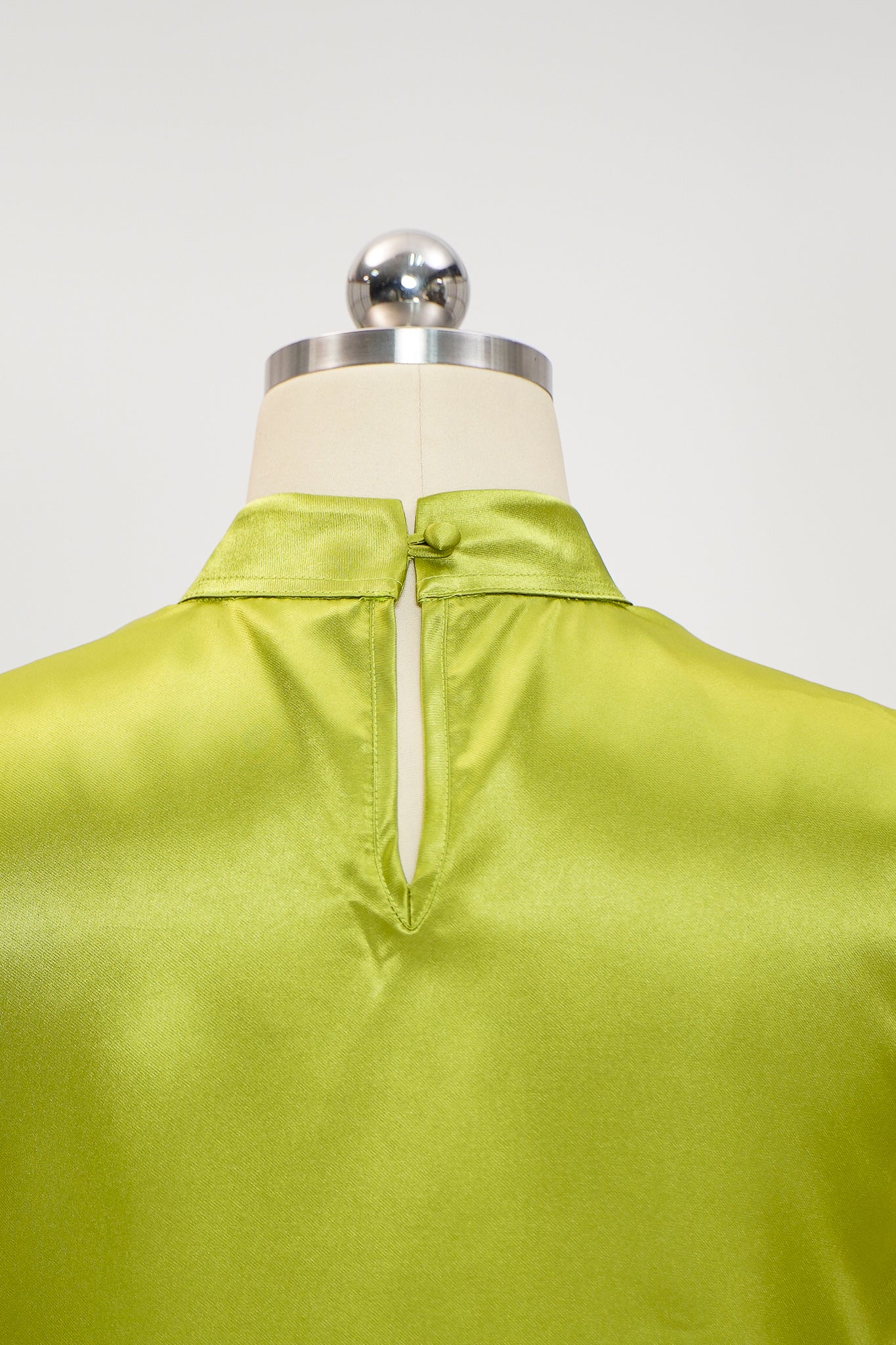 On-hand item: Citron yellow Silk Cotton Halter neck top