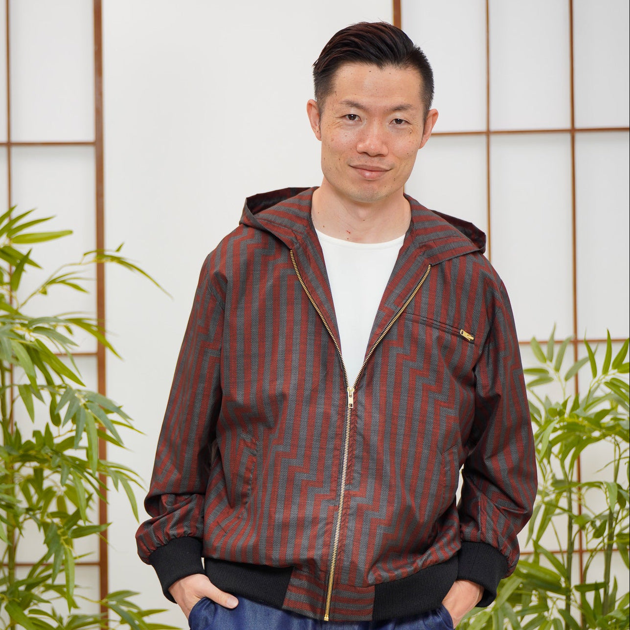 Premium On-hand: Red Loose Fit Oshima Men's Bomber Jacket | Large | LBJ7858M