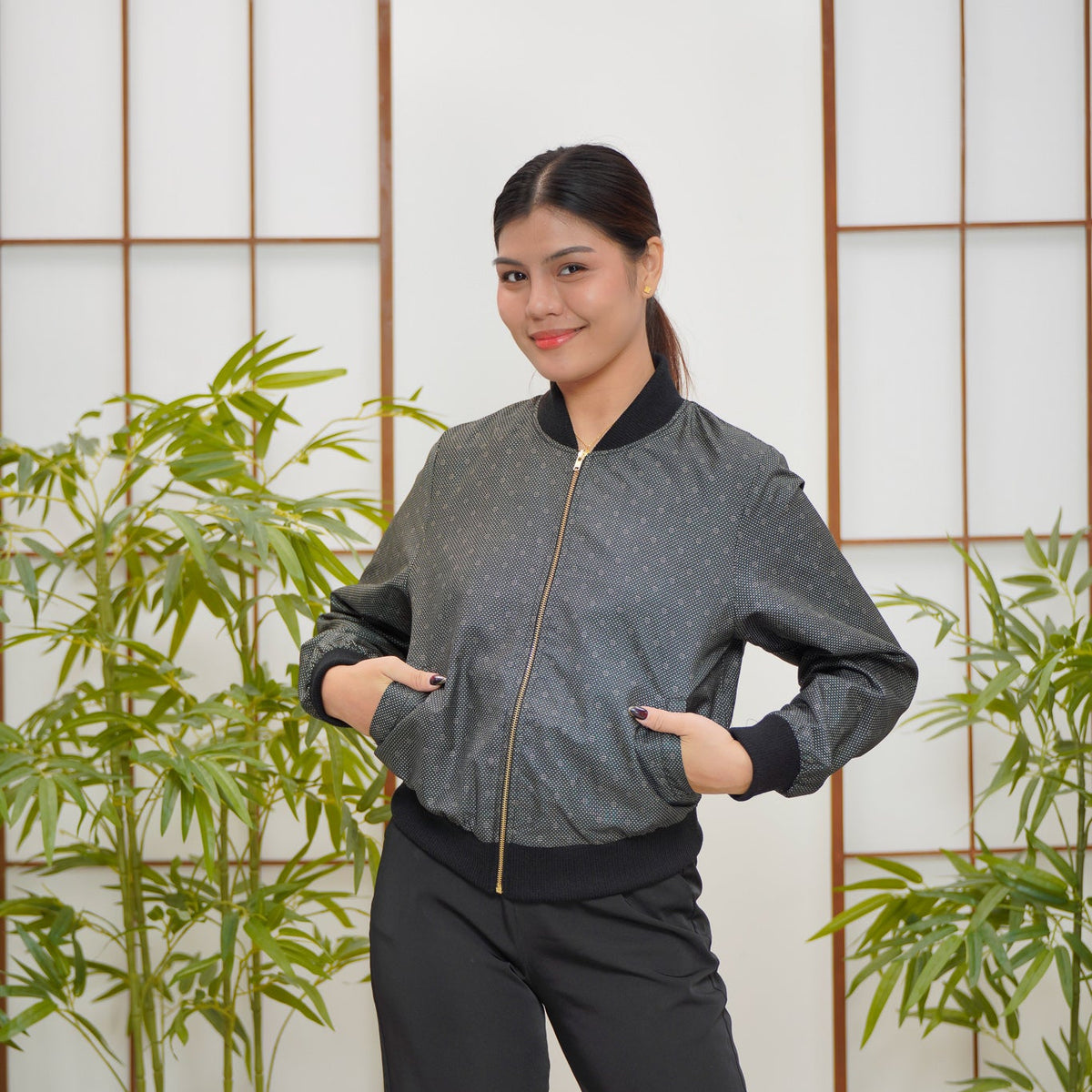 Premium On-hand: Green Oshima Bomber Jacket | BJ8051 | MA