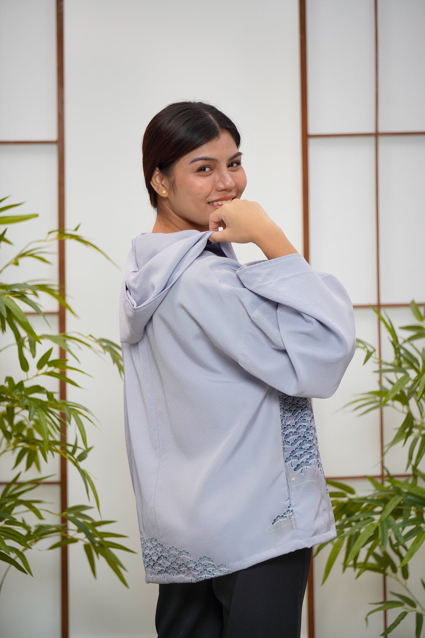WC 32 campaign: Lavender Hoodie With Zipper | HWZ7944Y