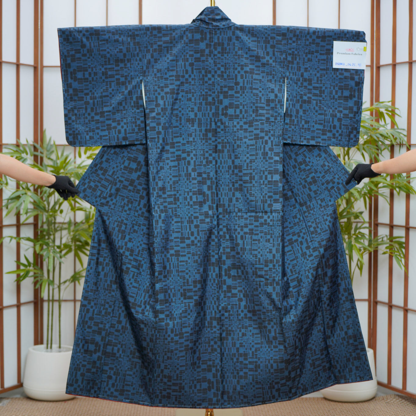Premium Oshima Fabric: 0625_41 | Blue Tassle - Our fave!!!