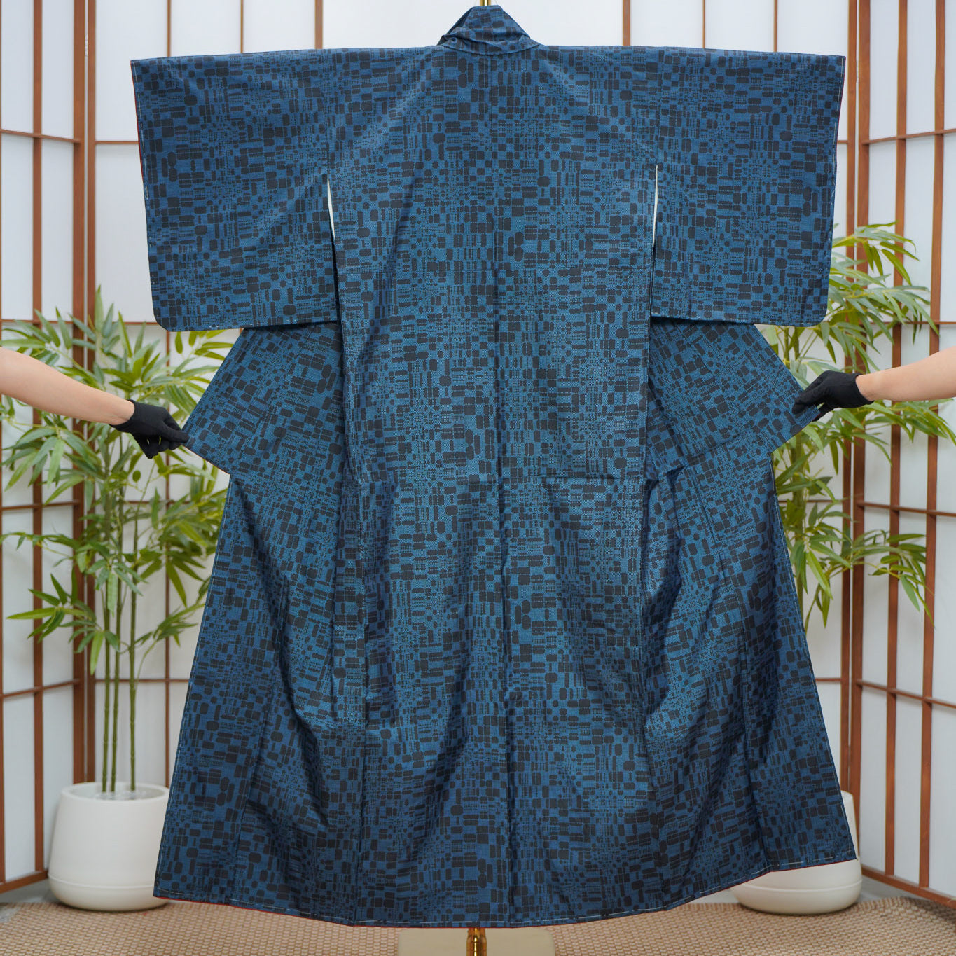 Premium Oshima Fabric: 0625_41 | Blue Tassle - Our fave!!!