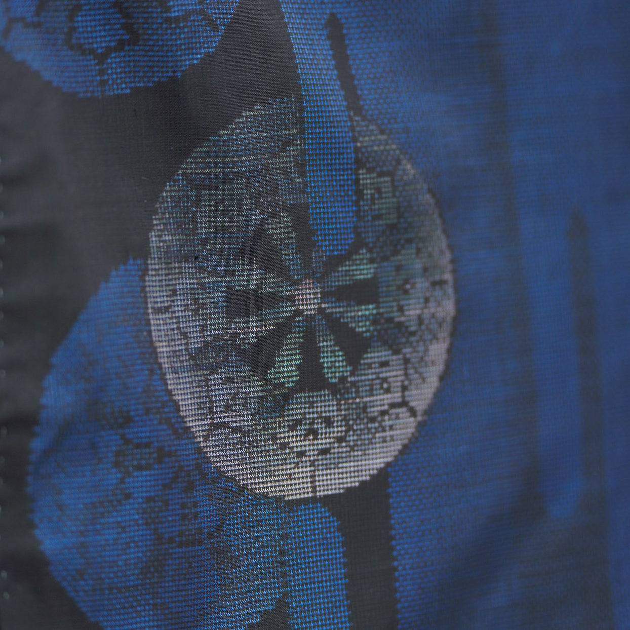 Premium Oshima Fabric: 0625_44 | Midnight Stars | Indigo Dyed Oshima!
