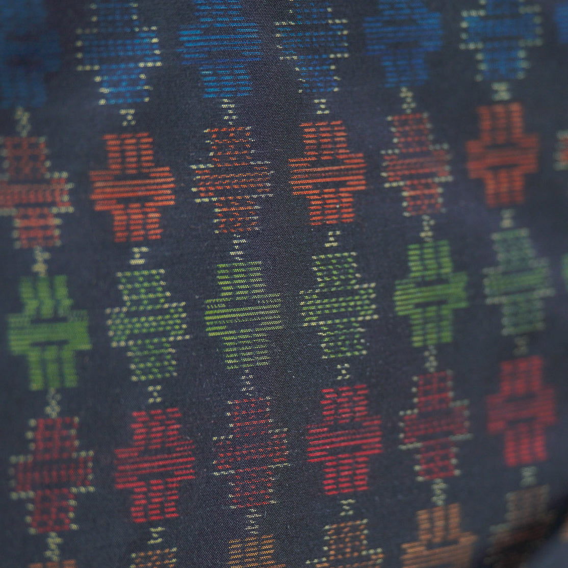 Premium Oshima Fabric: 0625_46 | Jewel-Toned Night