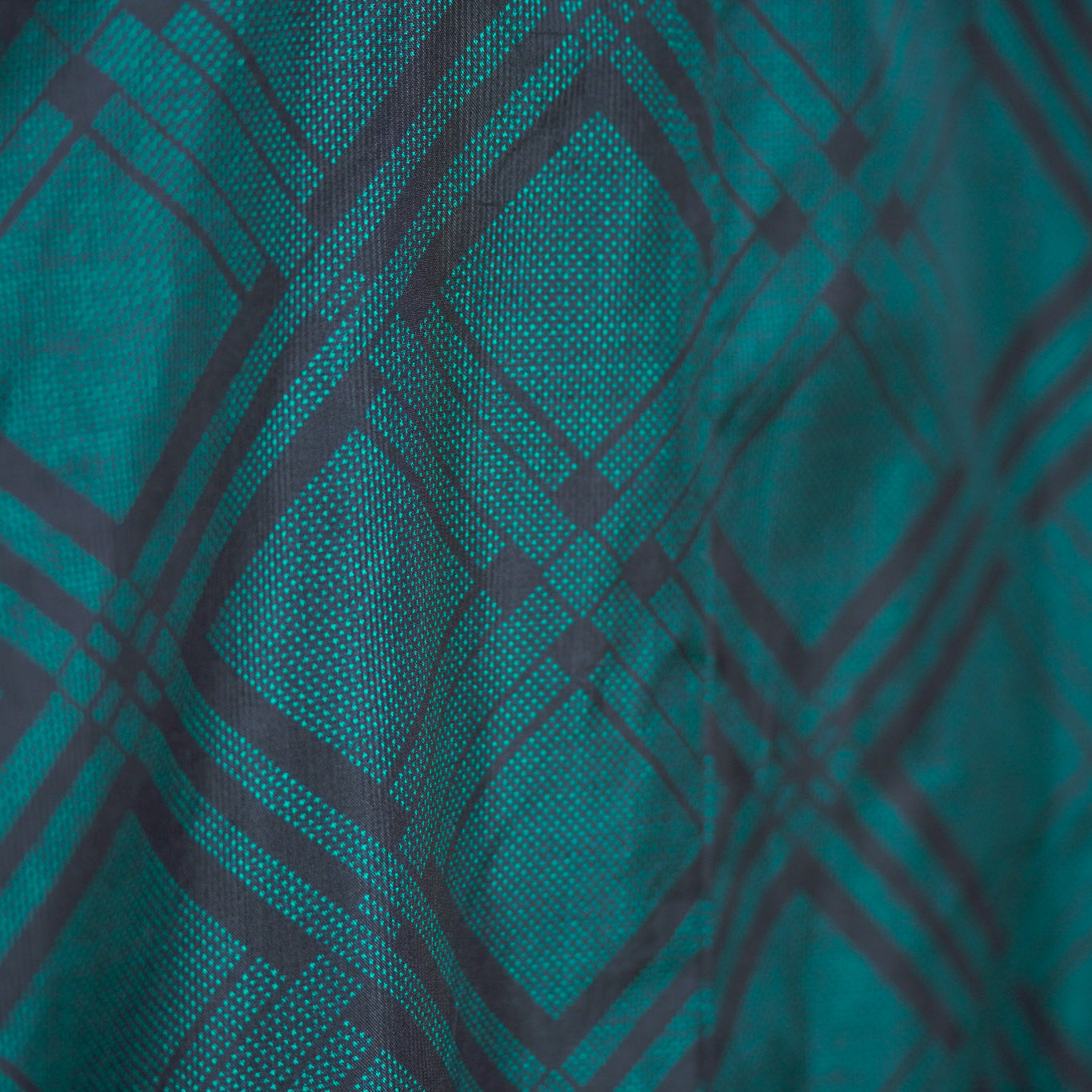 Premium Oshima Fabric: 0625_49 | Emerald Plaid