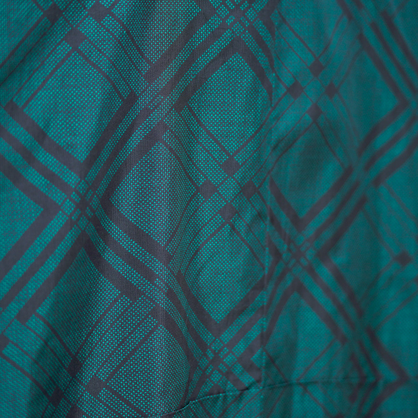 Premium Oshima Fabric: 0625_49 | Emerald Plaid