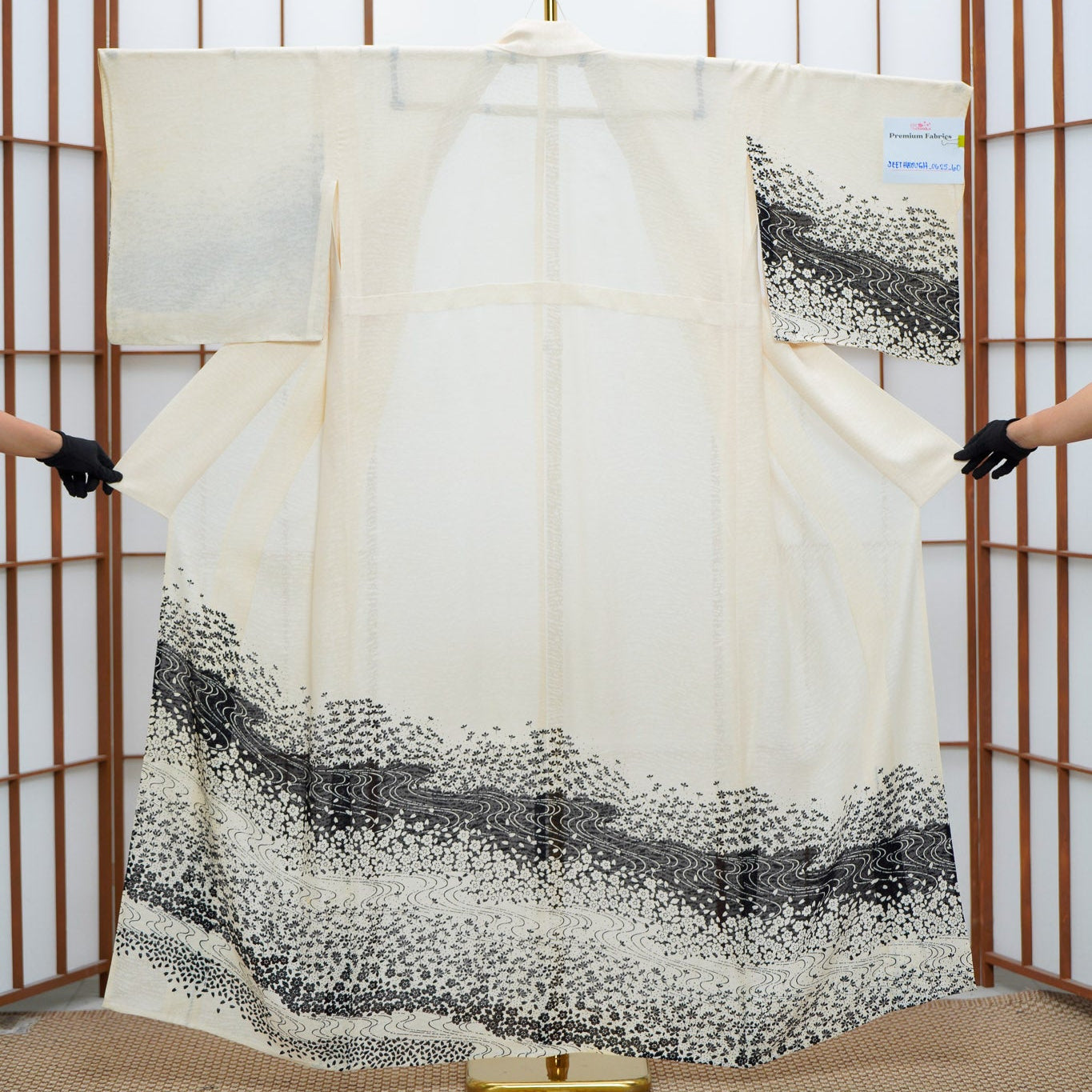 Premium Seethrough Fabric: 0625_60 | Shadow Mystery