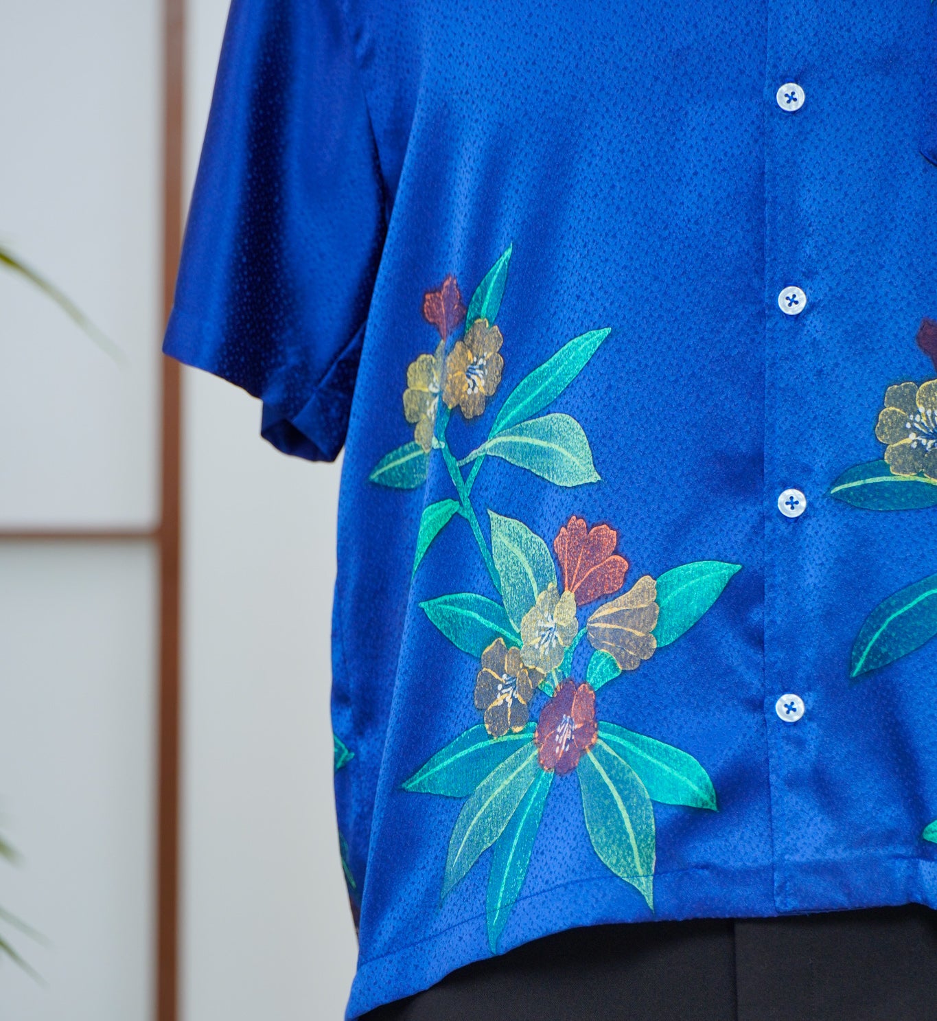 GGSB: On-hand Aloha Shirt | AS7989M L BLUE