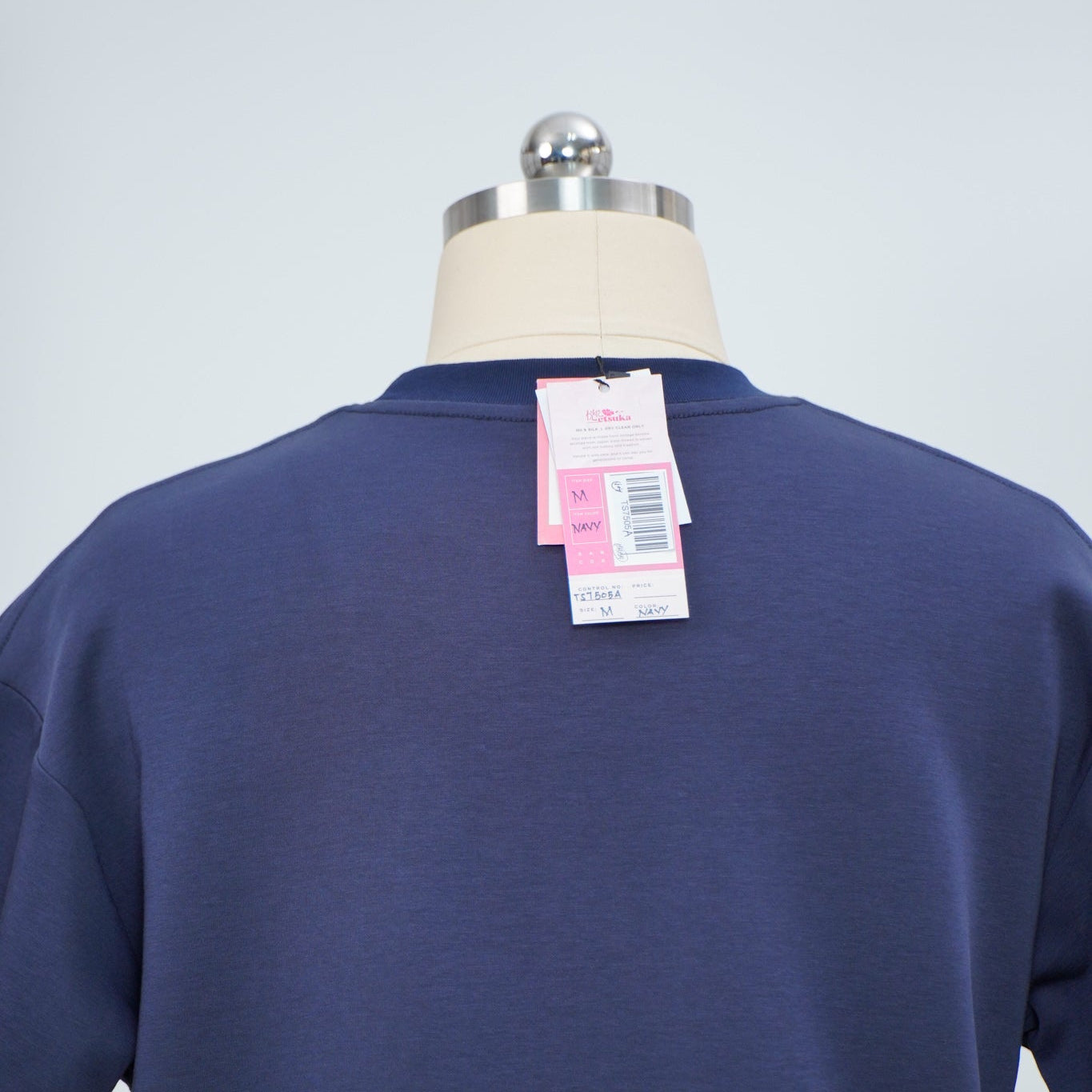 GGSB: On-hand: Navy Men’s patchwork shirt | M | TS7505A