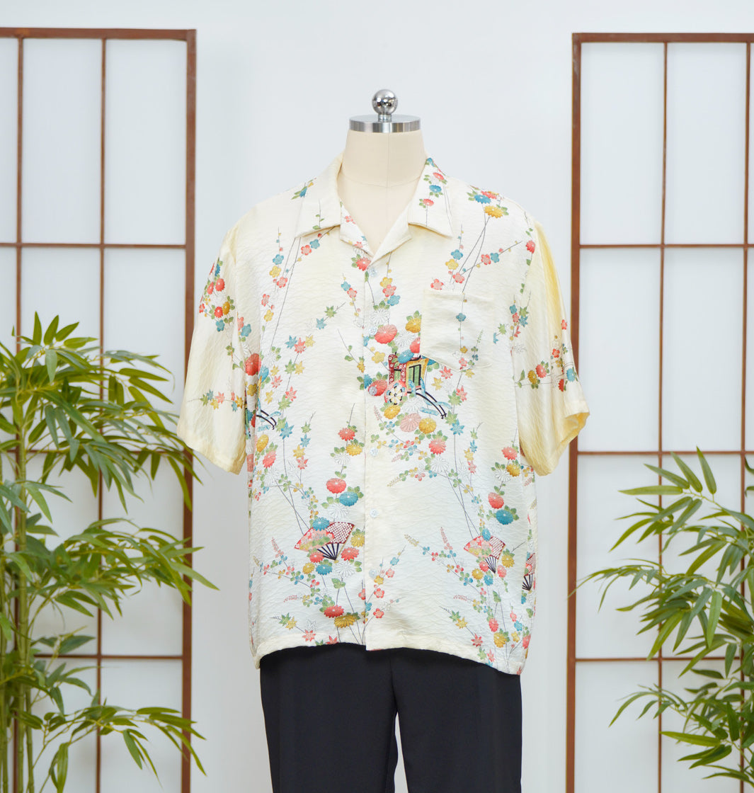 GGSB: On-hand Aloha Shirt | AS7984M 3XL CREAM